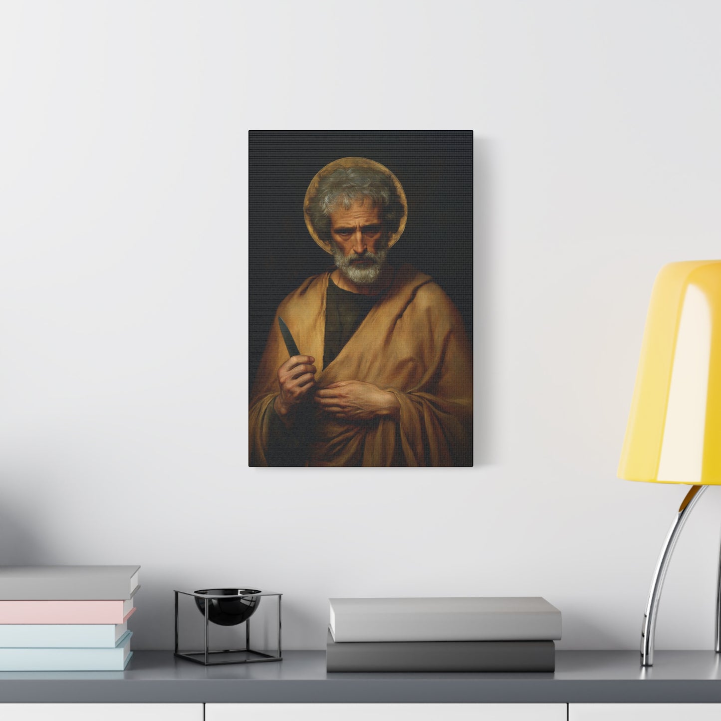 Saint Bartholomew the Apostle  - Gallery Wrapped Canvas - Print - Religious Art for your Home - Catholic