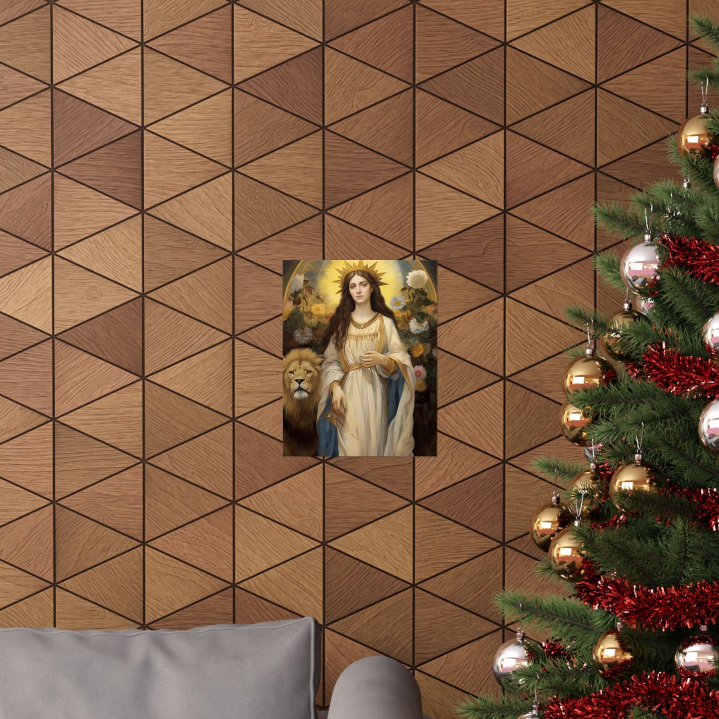 Saint Thecla - Sanctified Souls Print - Multiple Sizes - Premium Matte Vertical Posters