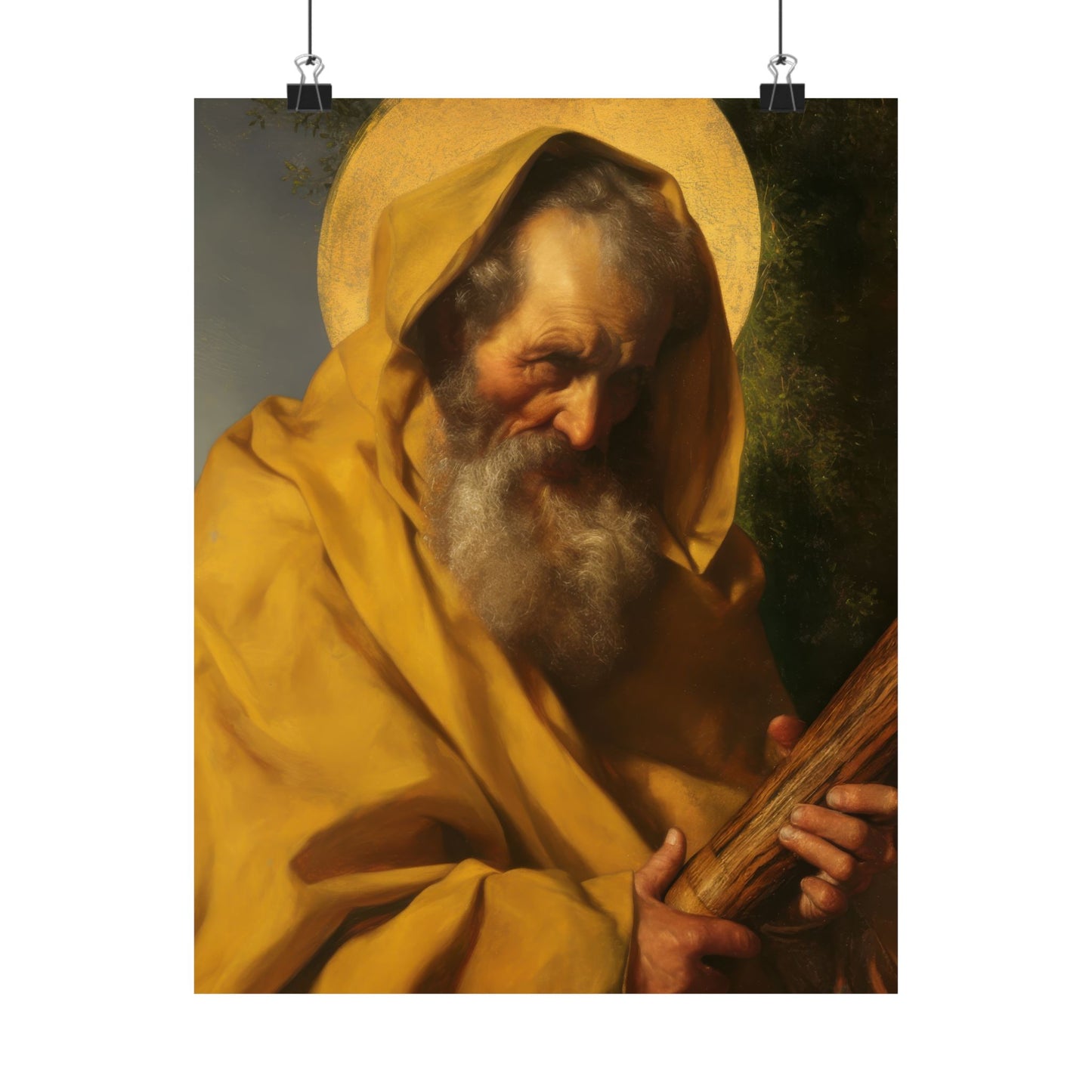 Saint James the Lesser - Apostle - Sanctified Souls Print - Multiple Sizes - Premium Posters - Catholic Art - Christian Home Decor Artwork