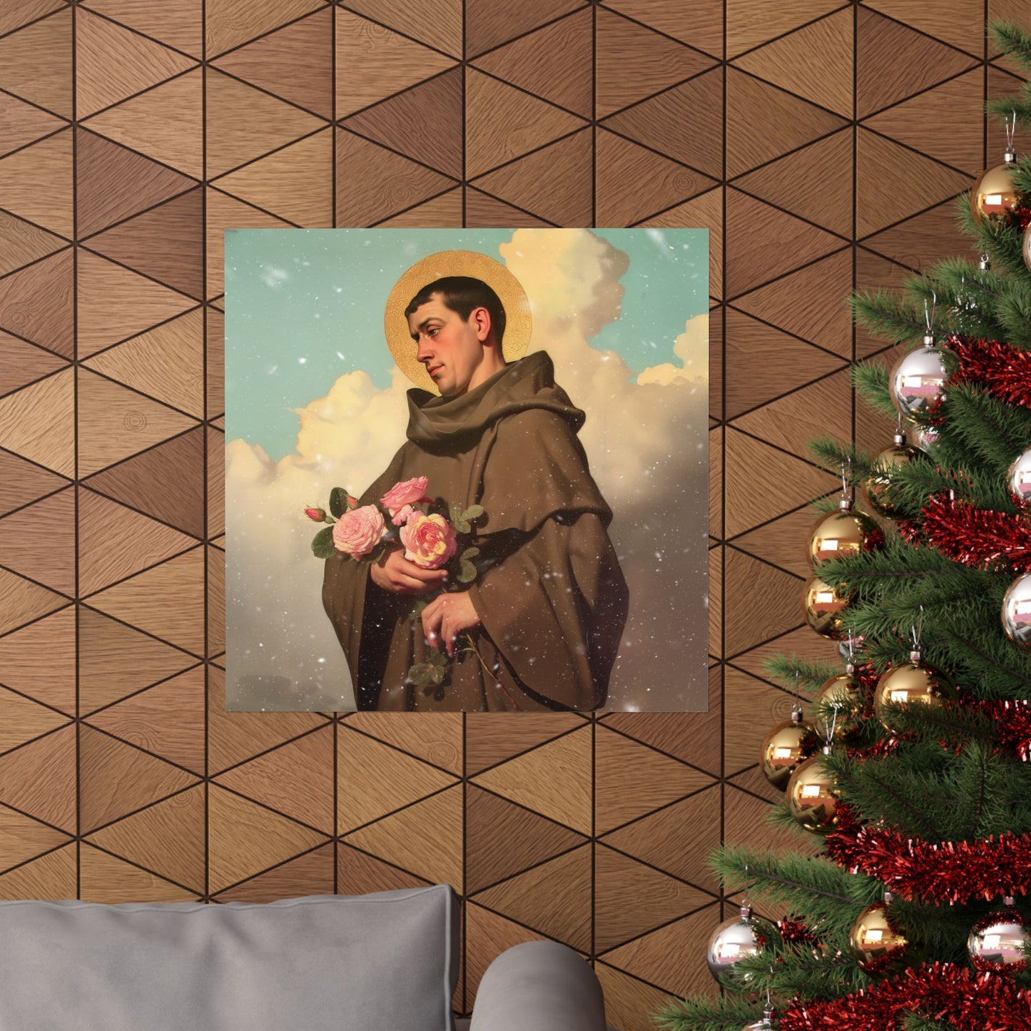 Saint Didacus of Alcala - Sanctified Souls Print - Multiple Sizes - Premium Matte Vertical Posters