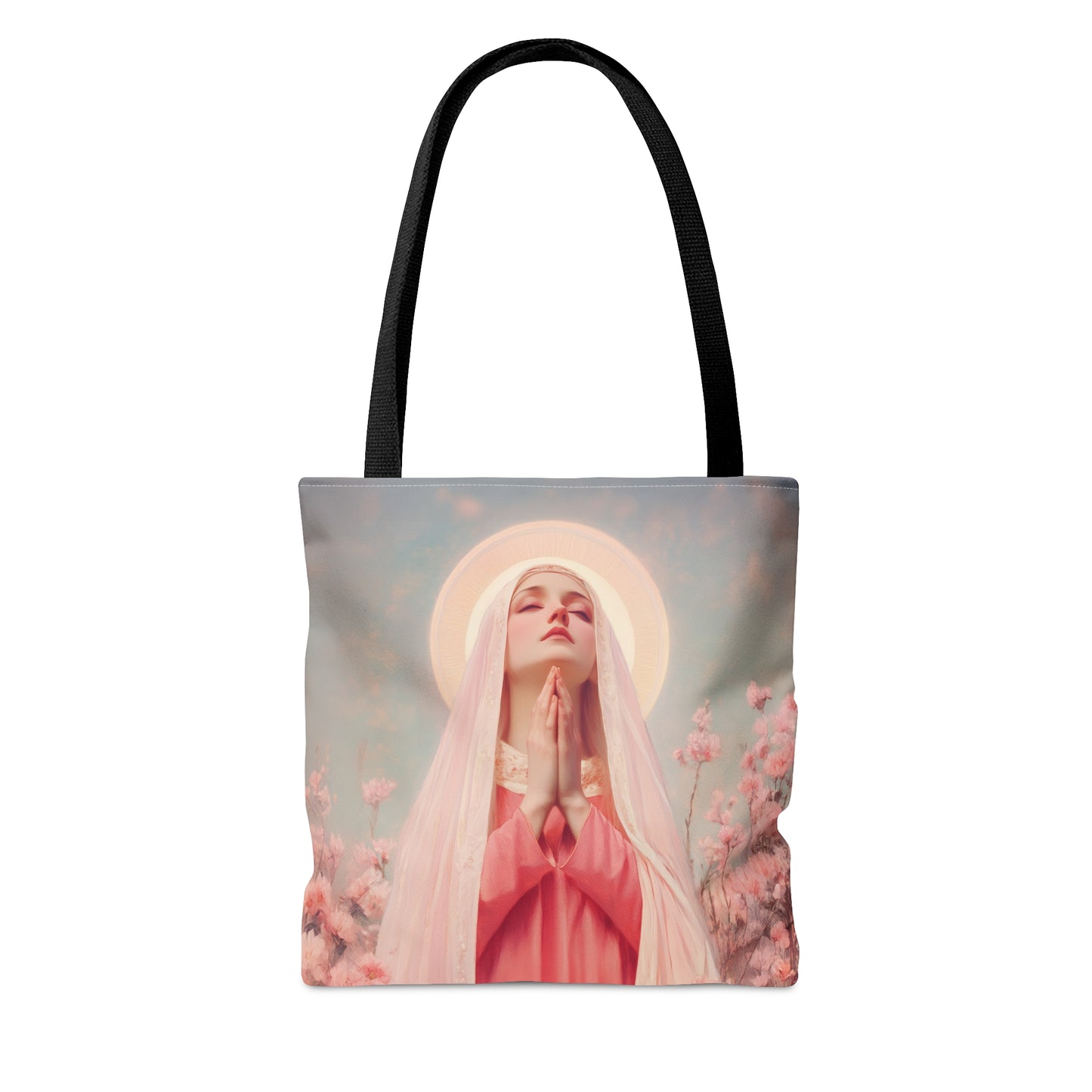 Saint Illuminata - Tote Bag - Large Medium Small Faith Art Bag - Catholic Faith Purse