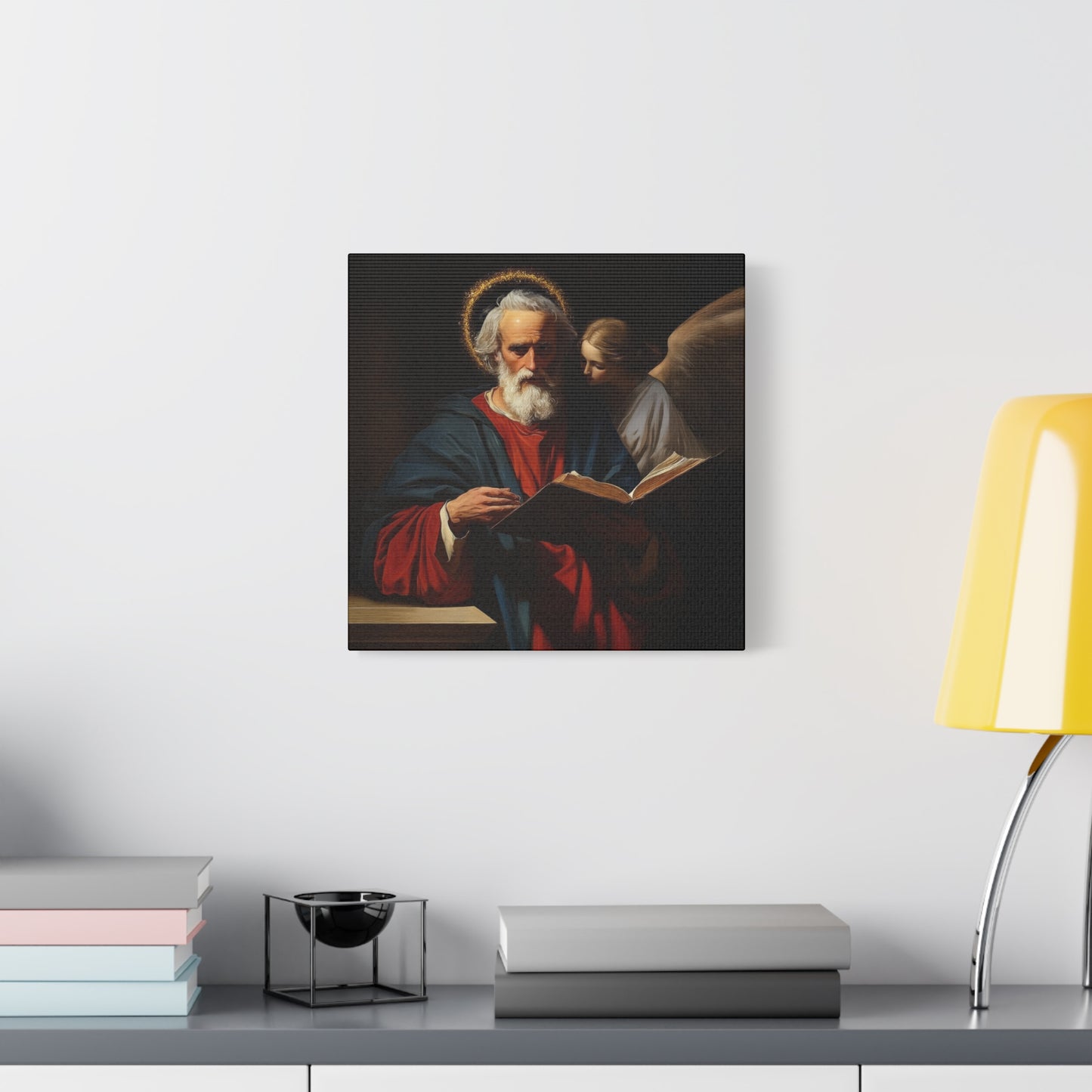 Saint Matthew the Apostle - Gallery Wrapped Canvas - Print - Religious Art for your Home - Catholic