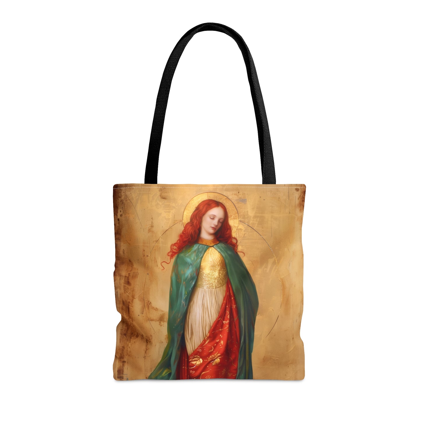 Resilient Spirit - Mary Magdalene's Faithful Path Tote Bag - Large Medium Small Faith Art Bag - Catholic Faith - Religious - Prayer Bag
