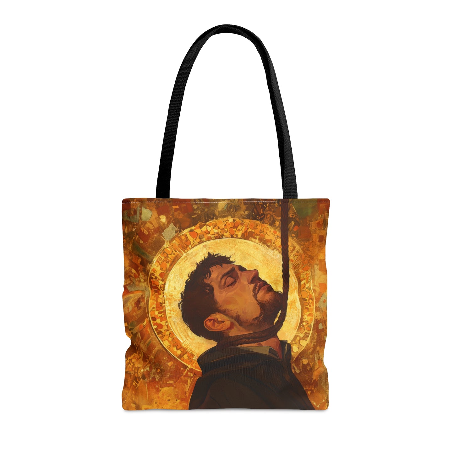 Saint John Ogilvie Tote Bag - Large Medium Small Faith Art Bag - Catholic Faith Purse - Religious Carry All Reusable Tote Bag