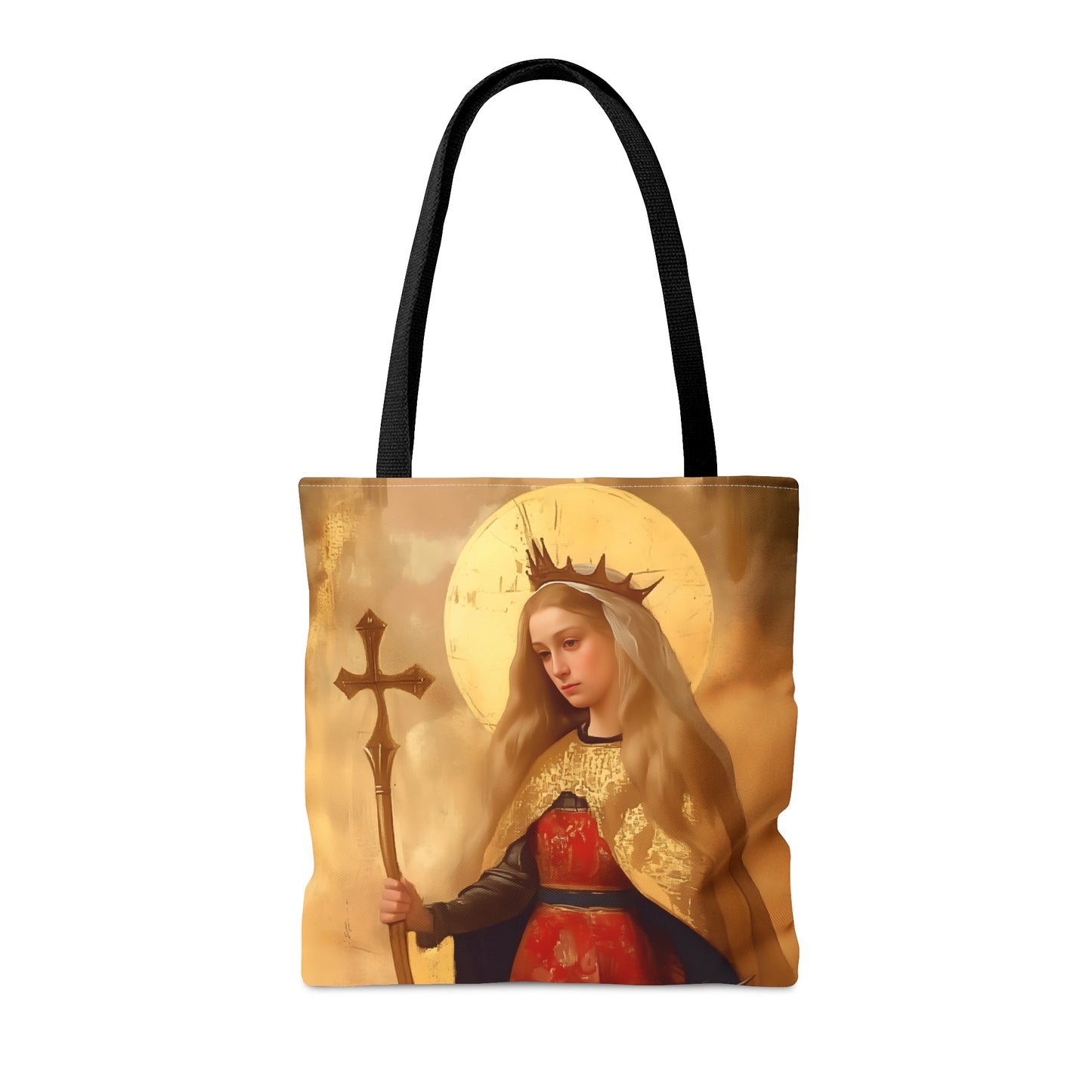 Saint Margaret of Antioch Tote Bag - Large Medium Small Faith Art Bag - Catholic Faith Purse - Religious Carry All