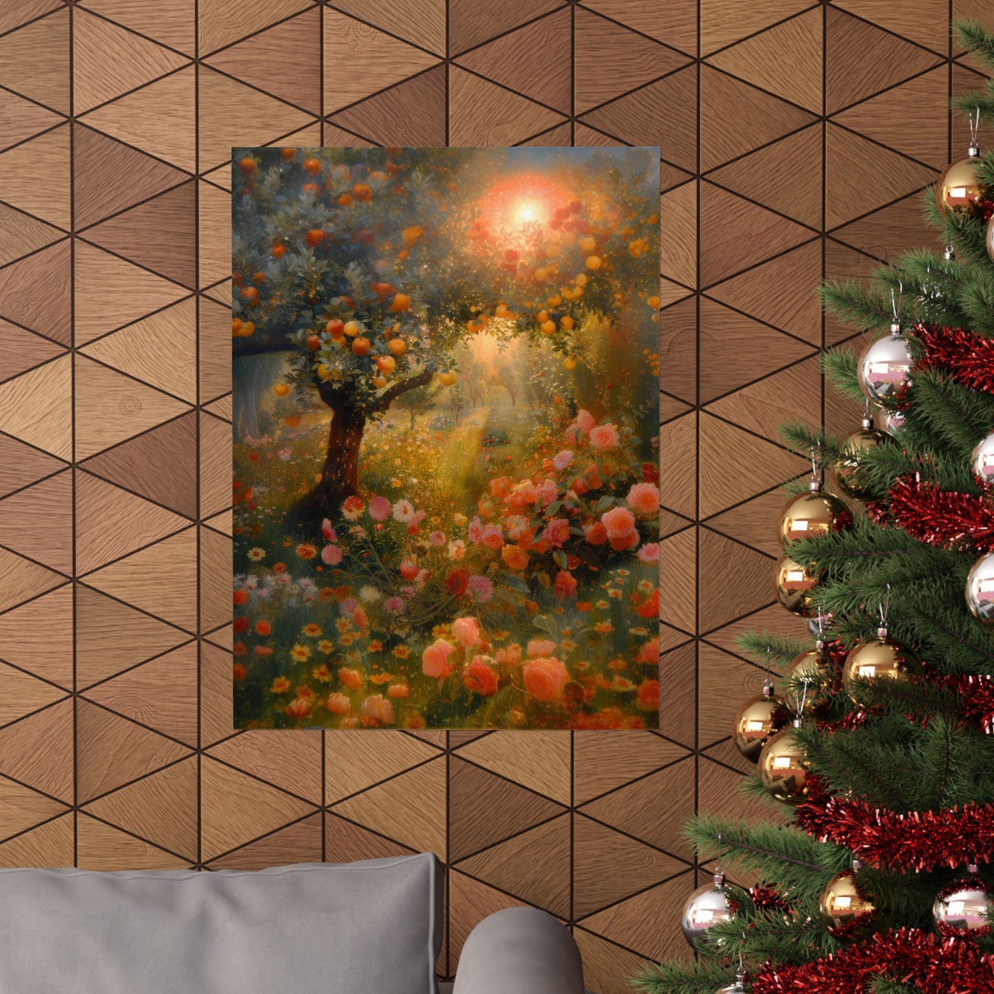 Eden in the Morning of the World - Sanctified Souls Print - Multiple Sizes - Premium Matte Vertical Posters
