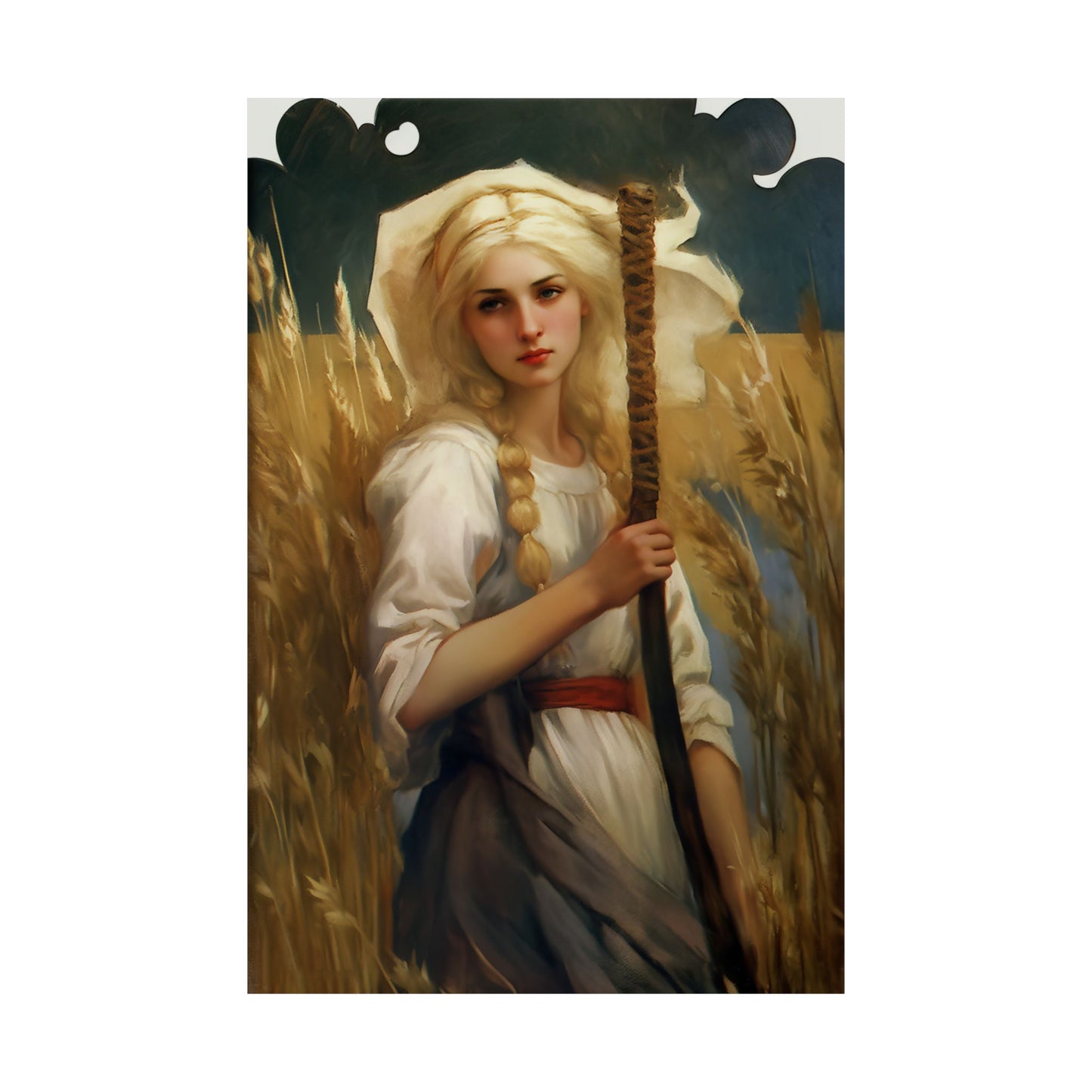 Saint Notburga Print - Sanctified Souls Print - Multiple Sizes - Premium Matte Vertical Posters