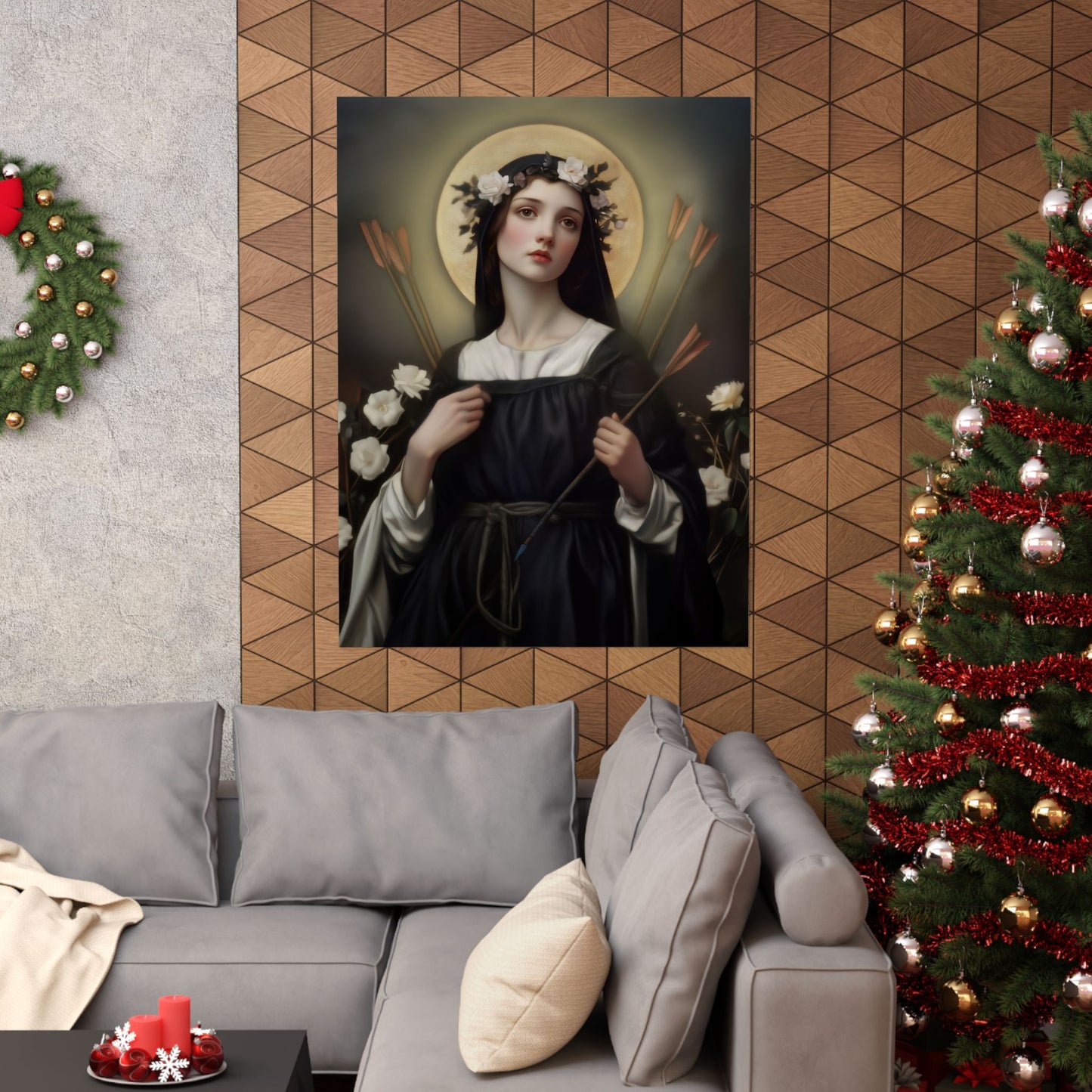Saint Dorothy of Montau - Sanctified Souls Print - Multiple Sizes - Premium Matte Vertical Posters