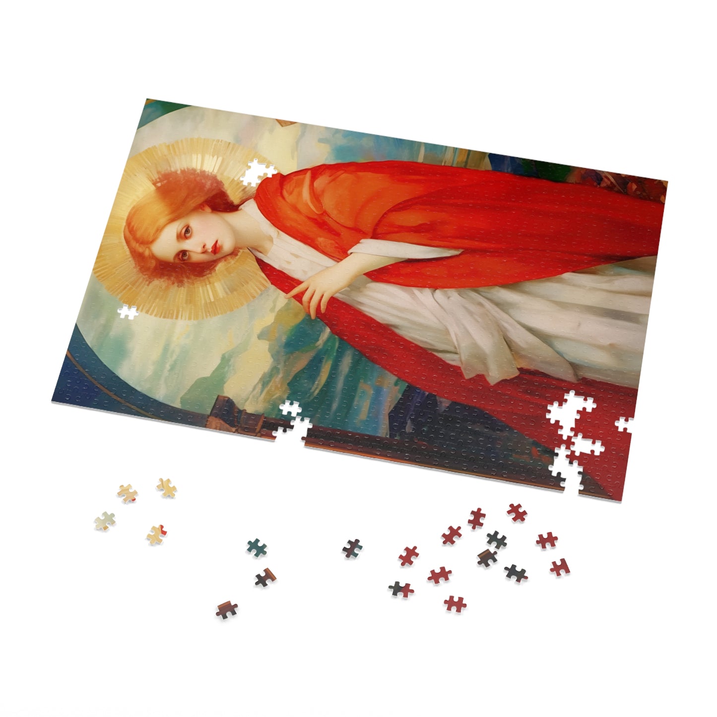 Saint Bibiana - Puzzle and Keepsake Tin - Jigsaw Puzzle (30, 110, 252, 500,1000-Piece) - Religious Puzzle