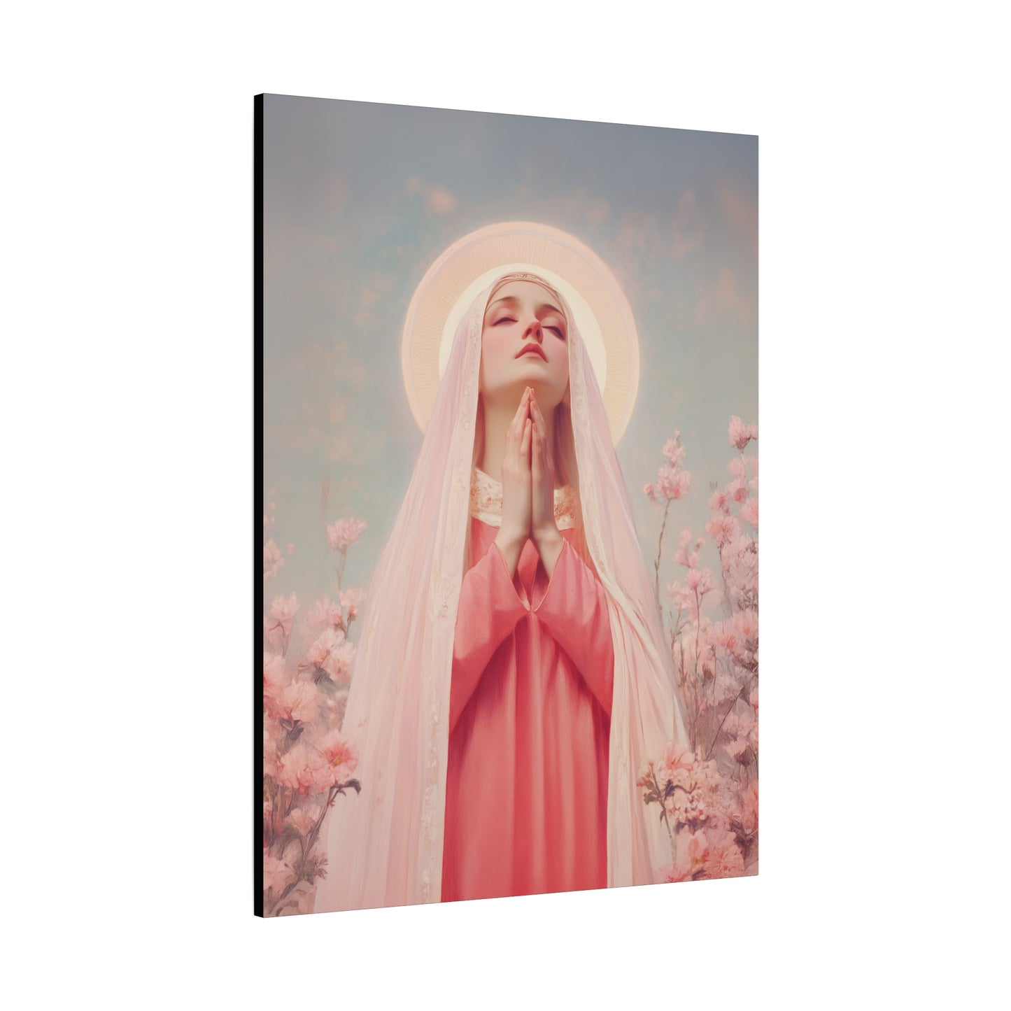 Saint Illuminata - Gallery Wrapped Canvas - Print - Religious Art for your Home - Catholic Art Print
