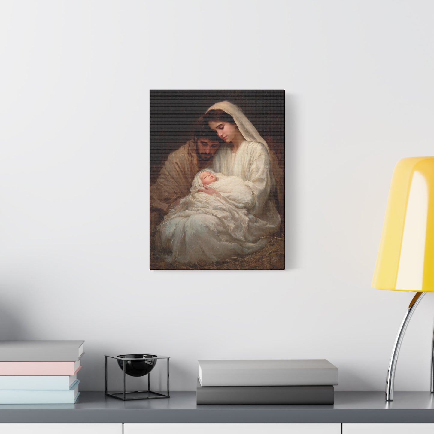 The Quiet Kingdom of the Holy Family - Gallery Wrapped Canvas - Print - Religious Art for your Home - Catholic