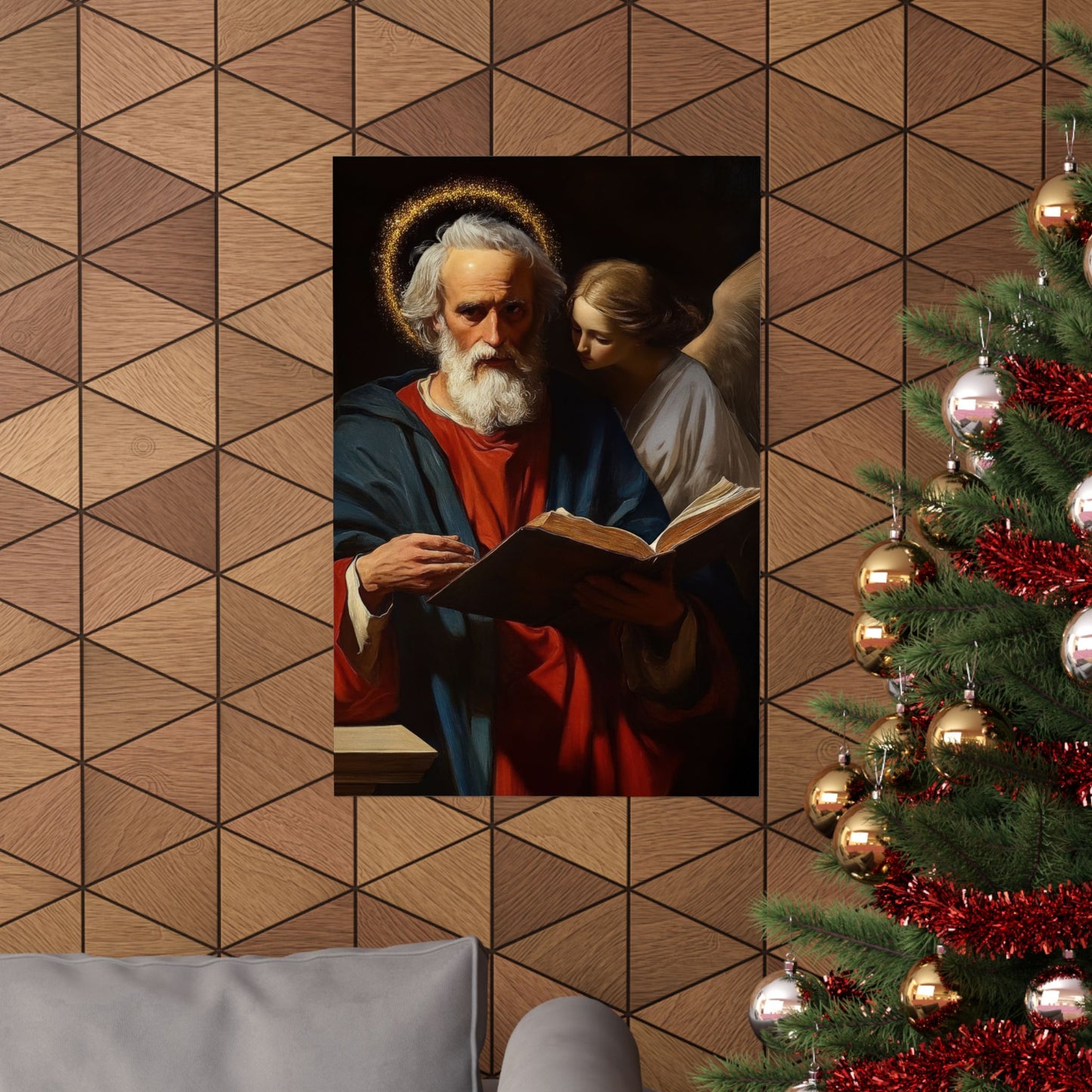 Saint Matthew the Apostle - Sanctified Souls Print - Multiple Sizes - Premium Matte Vertical Posters