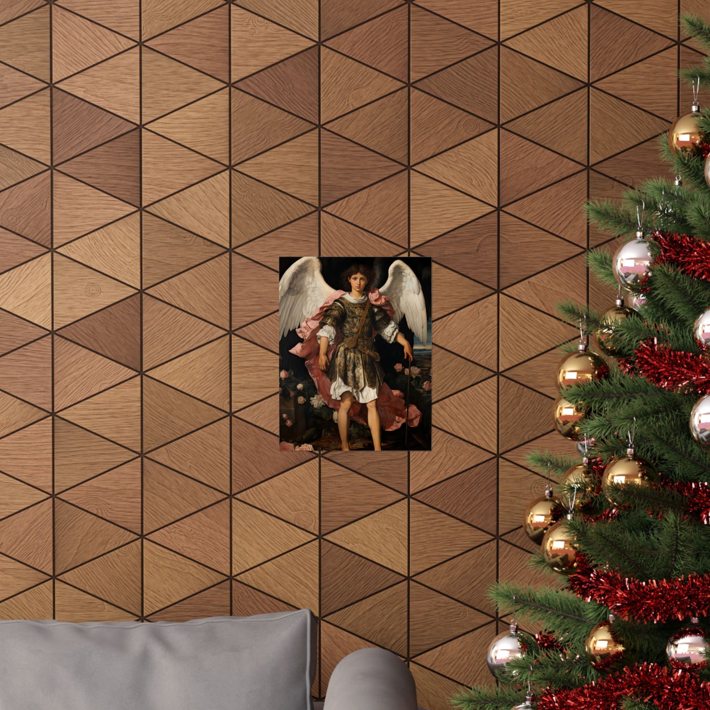 Saint Raphael the Archangel - Sanctified Souls Print - Multiple Sizes - Premium Matte Vertical Posters