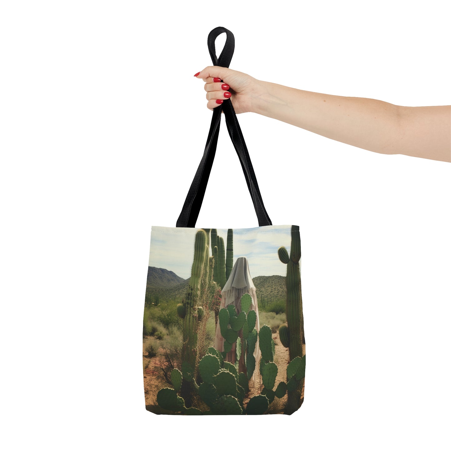 Saint Amma Syncletica Tote Bag - Catholic faith inspired carry-all purse - day to day bag - Desert Mothers Series