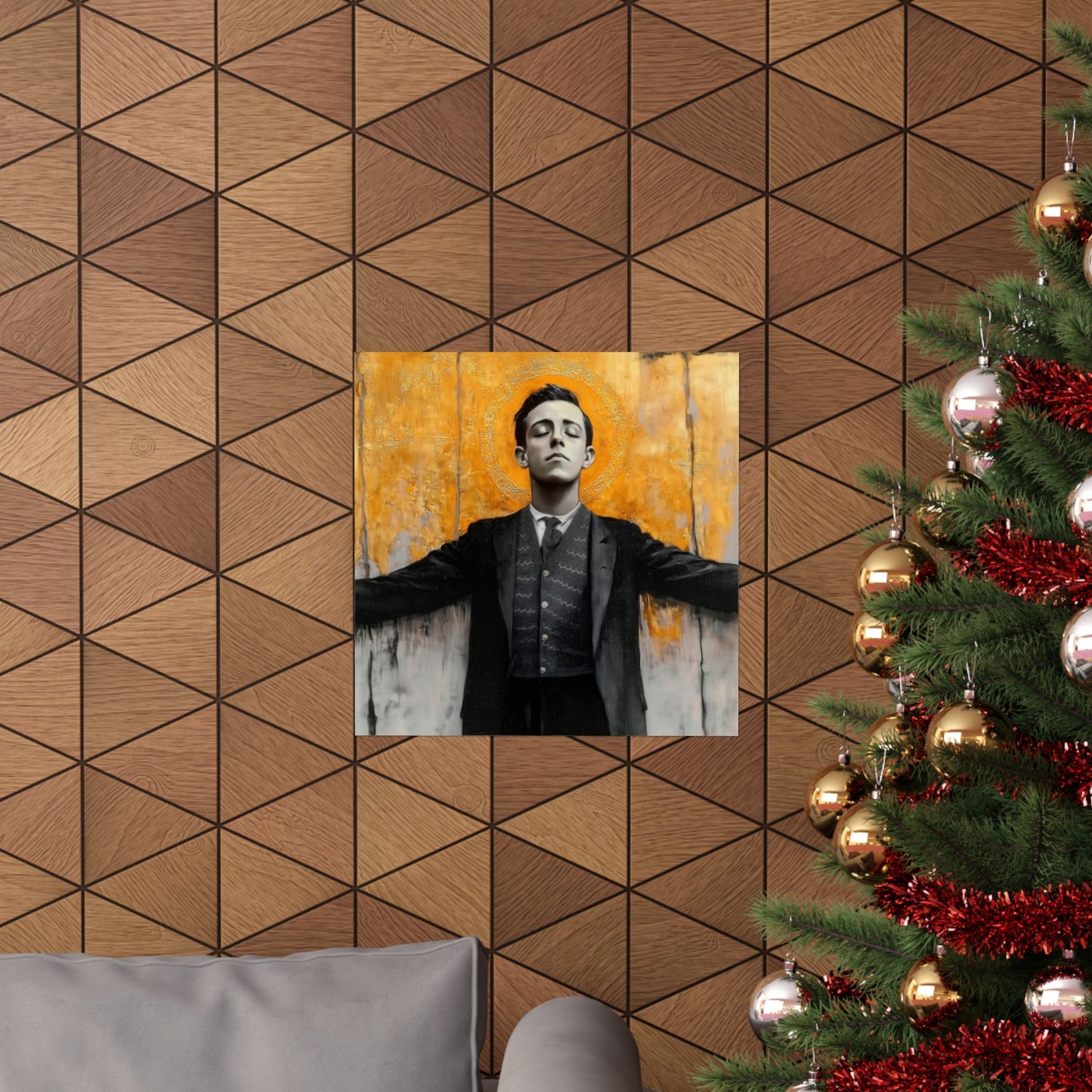 Blessed Miguel Pro - Sanctified Souls Print - Multiple Sizes - Premium Matte Vertical Posters - Catholic Saint art - Prayer Room Print