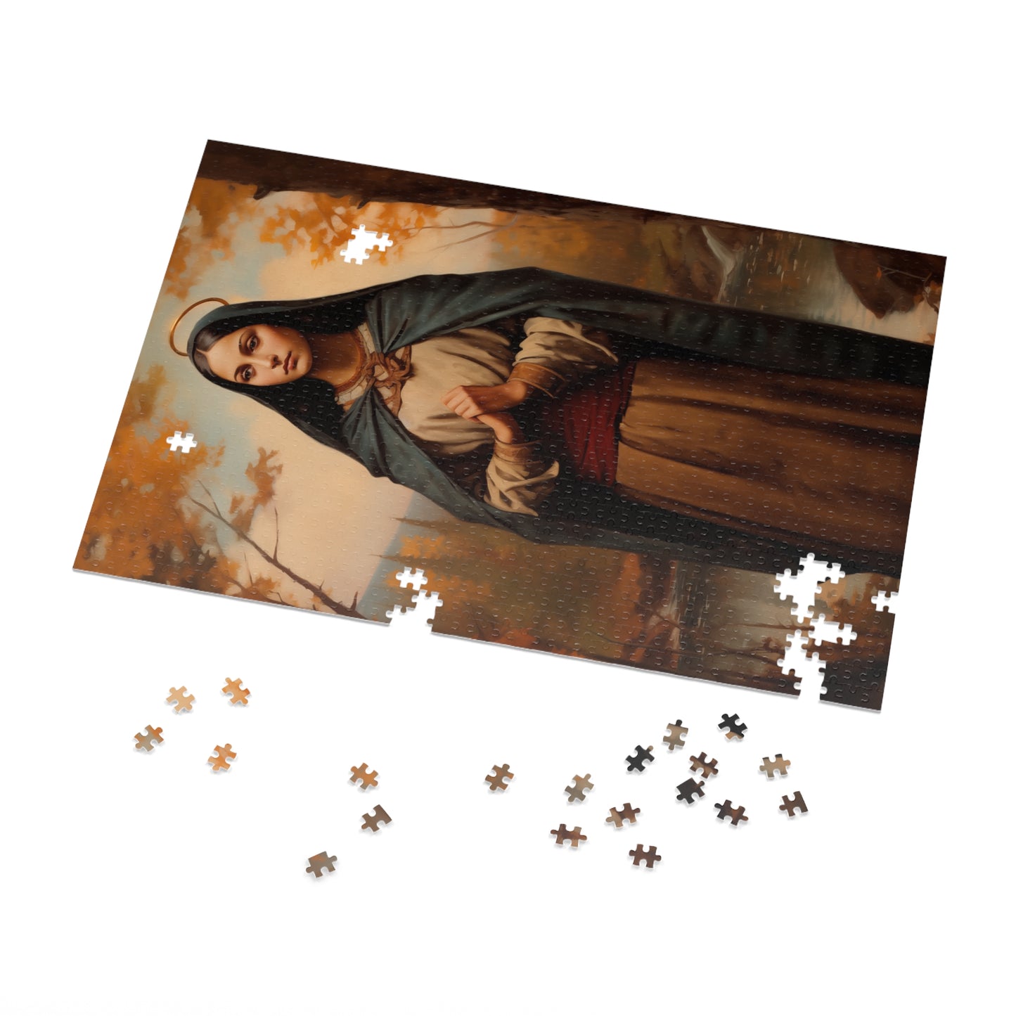 Saint Kateri Tekakwitha - Puzzle and Keepsake Tin - Jigsaw Puzzle (30, 110, 252, 500,1000-Piece) - Religious Puzzle