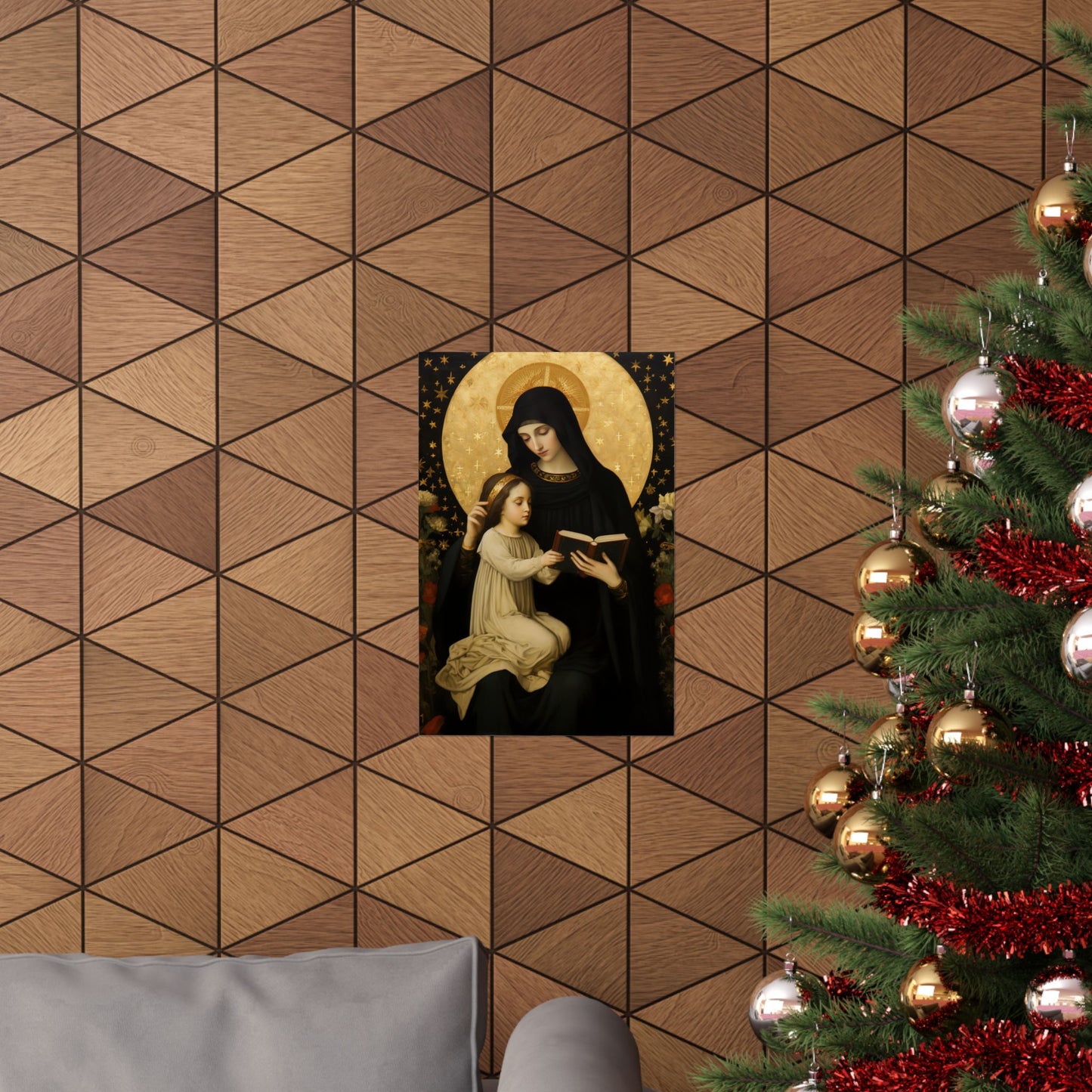 Saint Marcellina - Sanctified Souls Print - Multiple Sizes - Premium Matte Vertical Posters