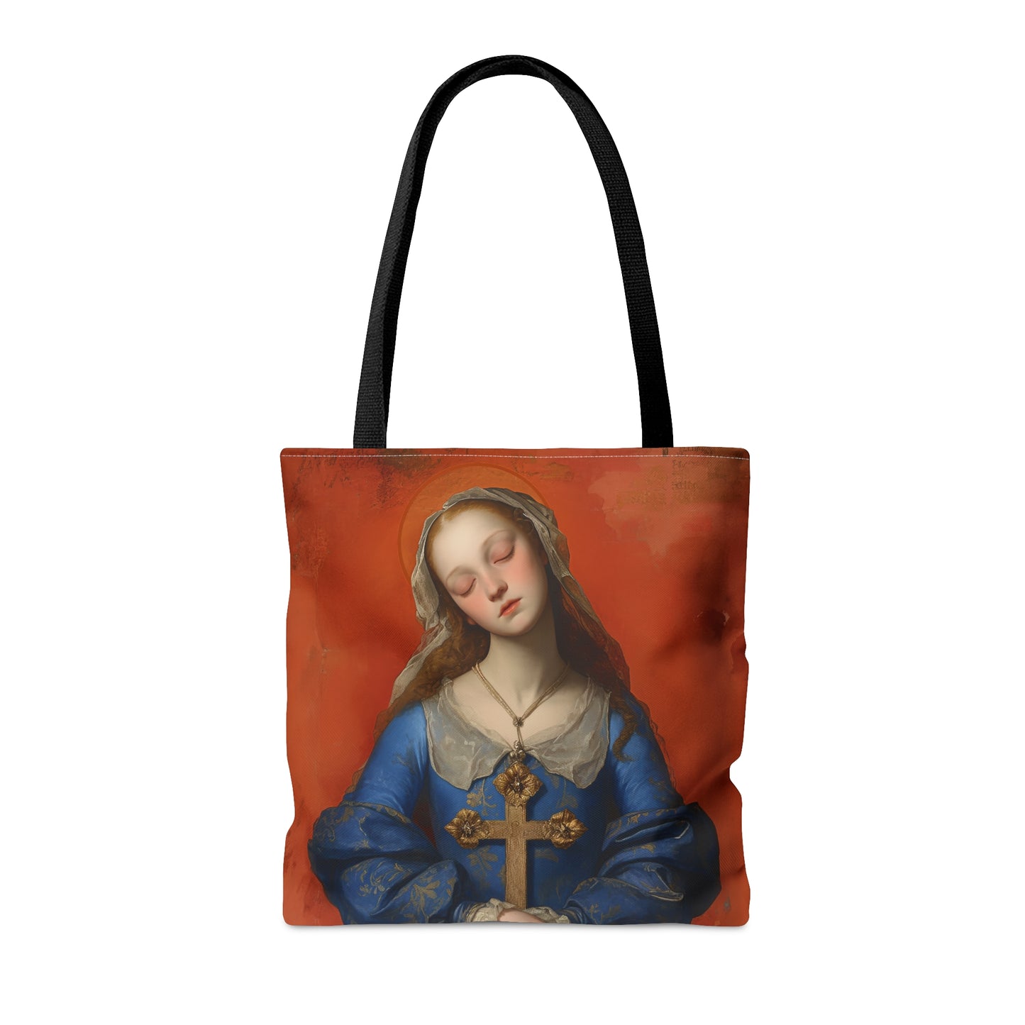 Saint Philomena of San Severino Tote Bag - Large Medium Small Faith Art Bag - Catholic Faith Purse - Religious Carry All Reusable Tote Bag