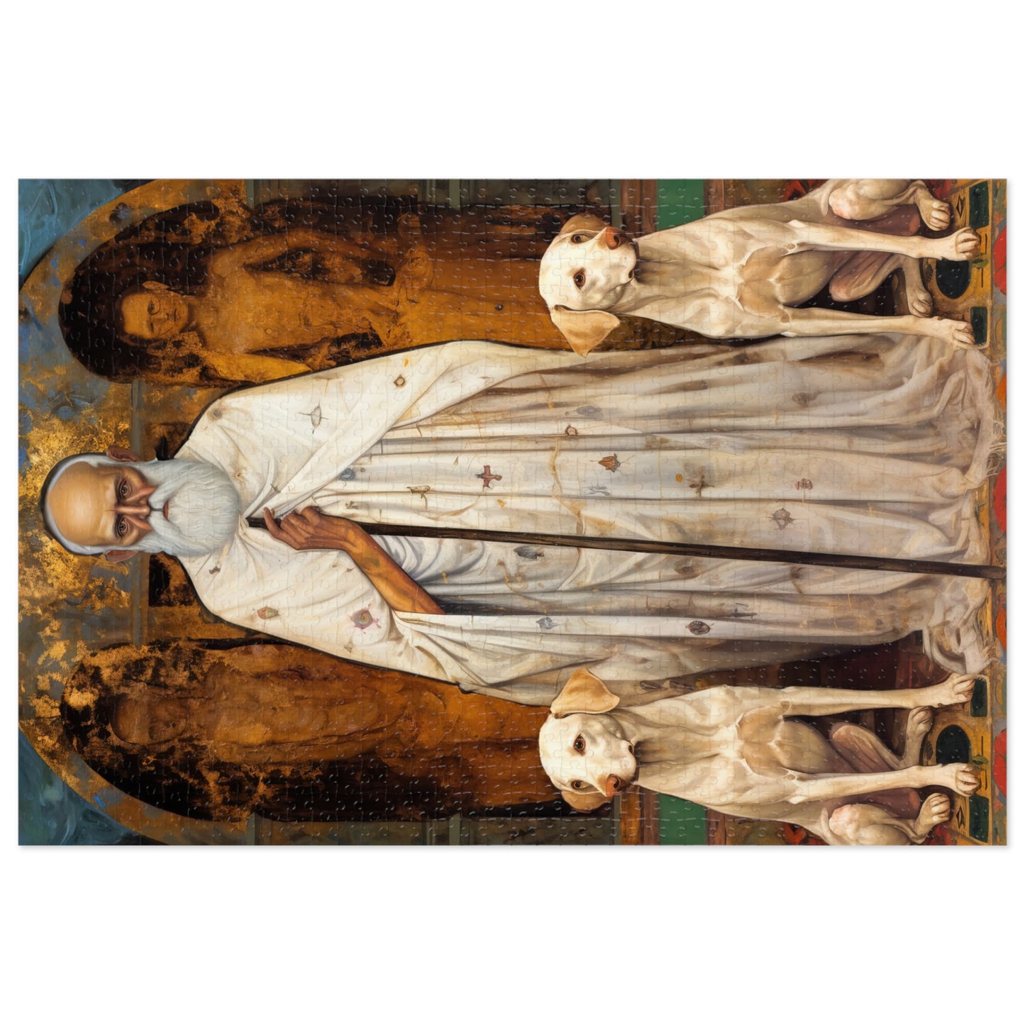 Saint Lazarus of Bethany - Puzzle and Keepsake Tin - Religious Jigsaw Puzzle (30, 110, 252, 500,1000-Piece) - Religious Puzzle