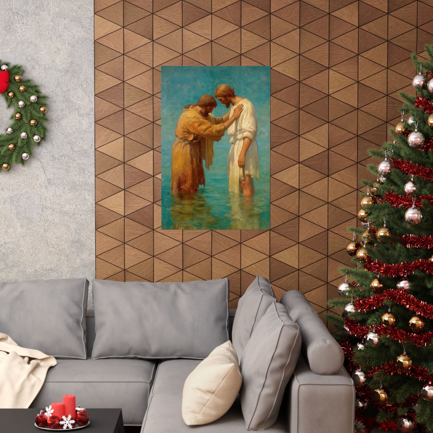 Saint John the Baptist, Servant of the Dawn - Sanctified Souls Print - Multiple Sizes - Premium Matte Vertical Posters