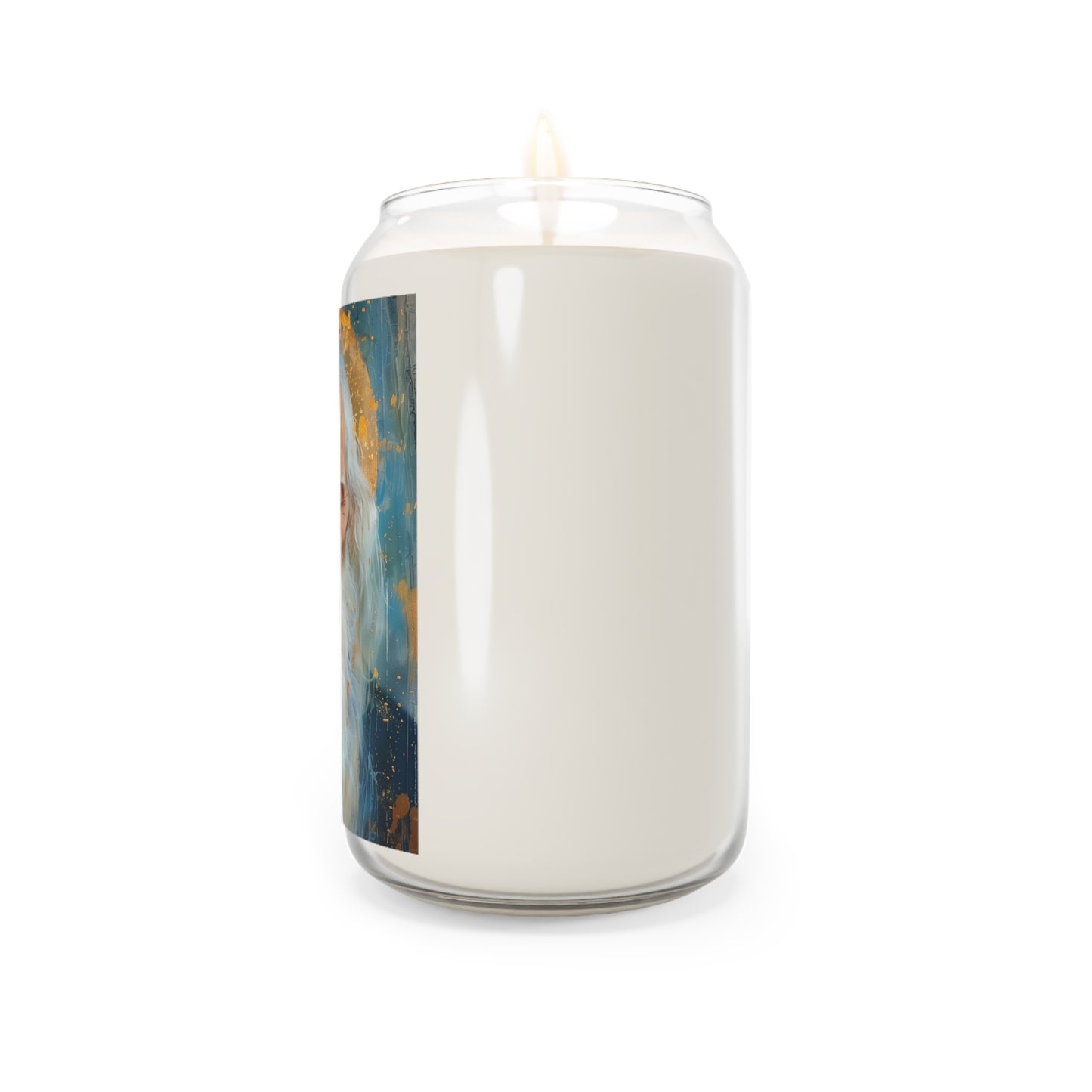 Saint Paul the Simple Portrait Candle  - Scented Prayer Candle, 13.75oz - Tall Size - Religious Prayer Candle - Catholic Art