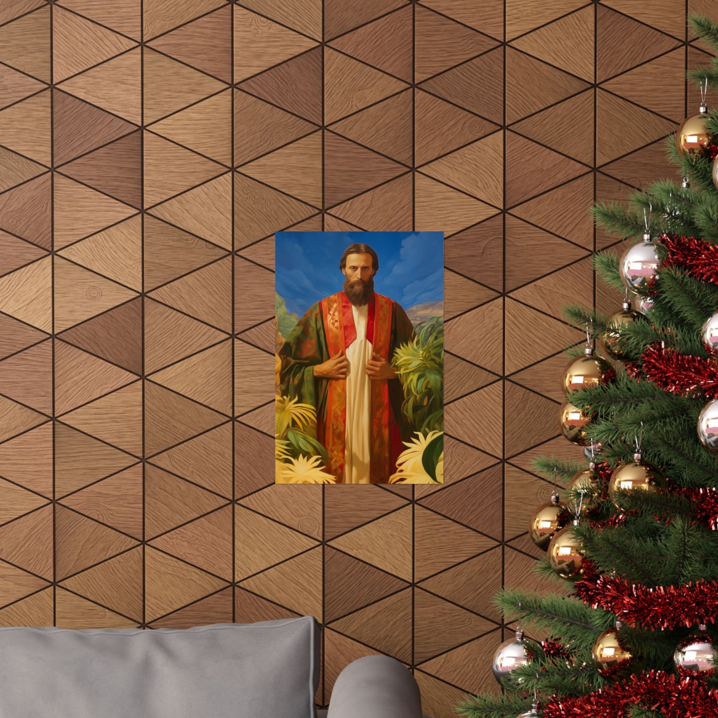 Saint John the Baptist - Sanctified Souls Print - Multiple Sizes - Premium Matte Vertical Posters