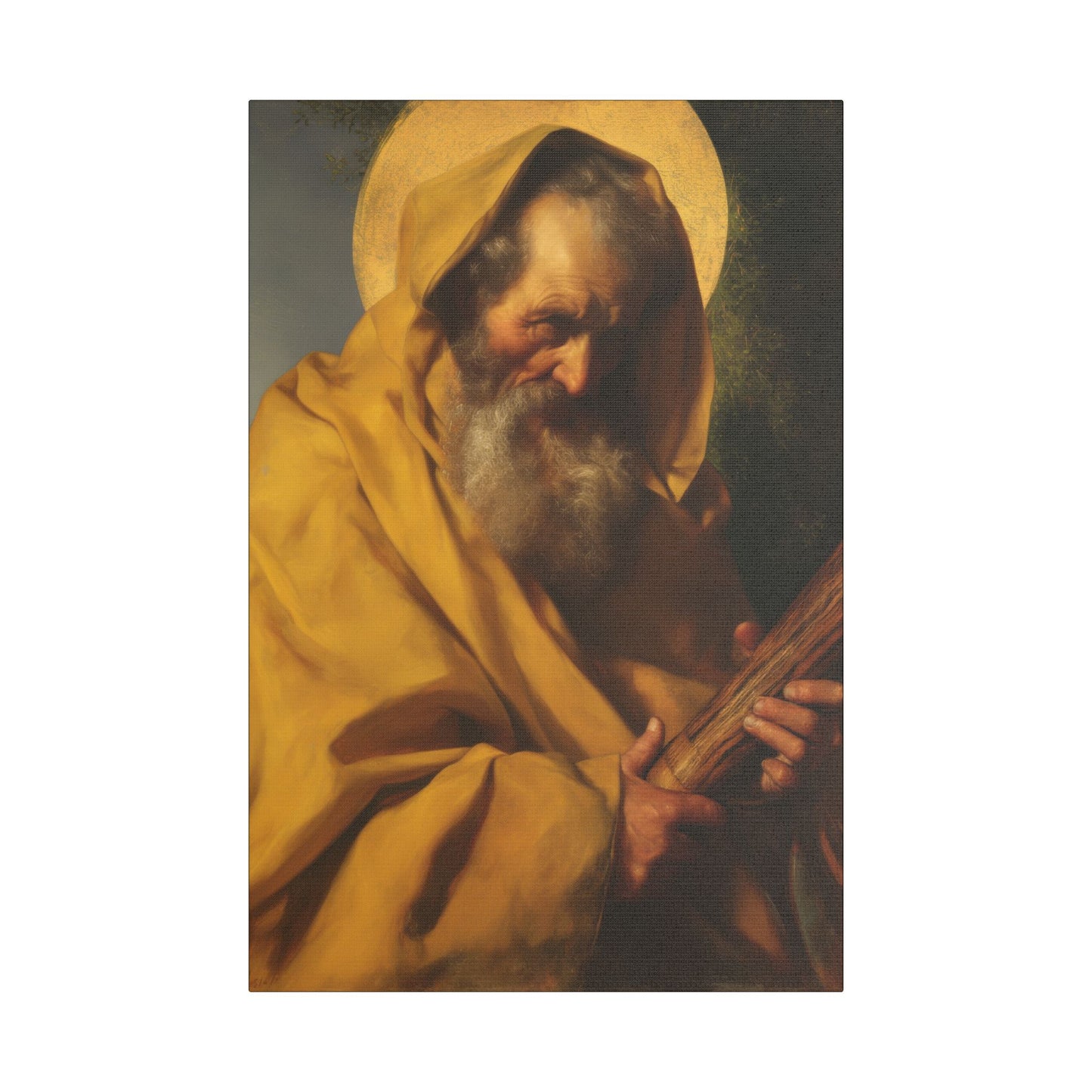 Saint James the Lesser - Apostle - Museum Wrapped Canvas - Print - Religious Art for your Home - Christian print - Prayer Room - Catholic