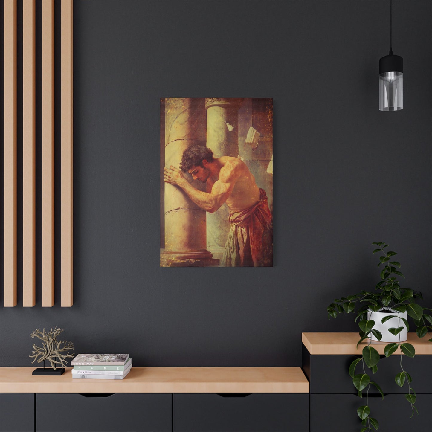 Samson - Museum Wrapped Canvas - Sanctified Souls Print - Religious Art for your Home