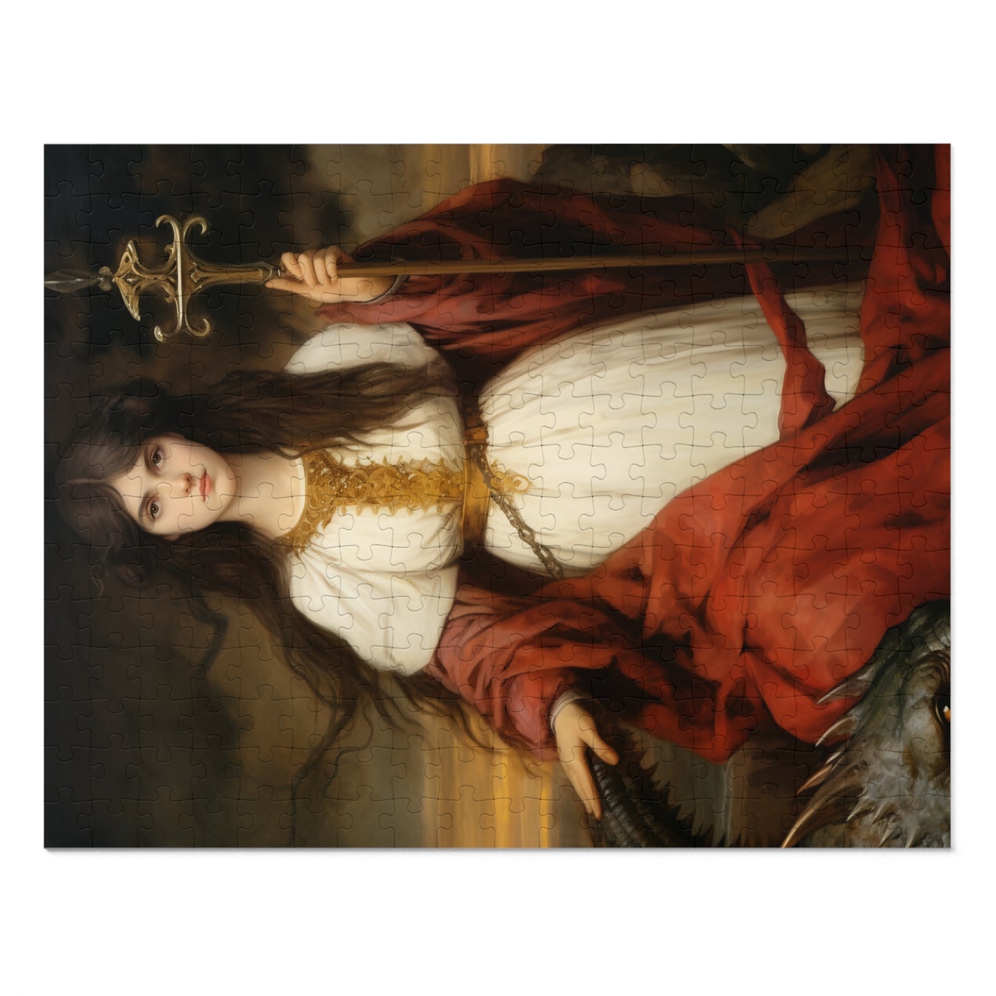 Saint Martha of Bethany - Puzzle and Keepsake Tin - Religious Jigsaw Puzzle (30, 110, 252, 500,1000-Piece) - Religious Puzzle