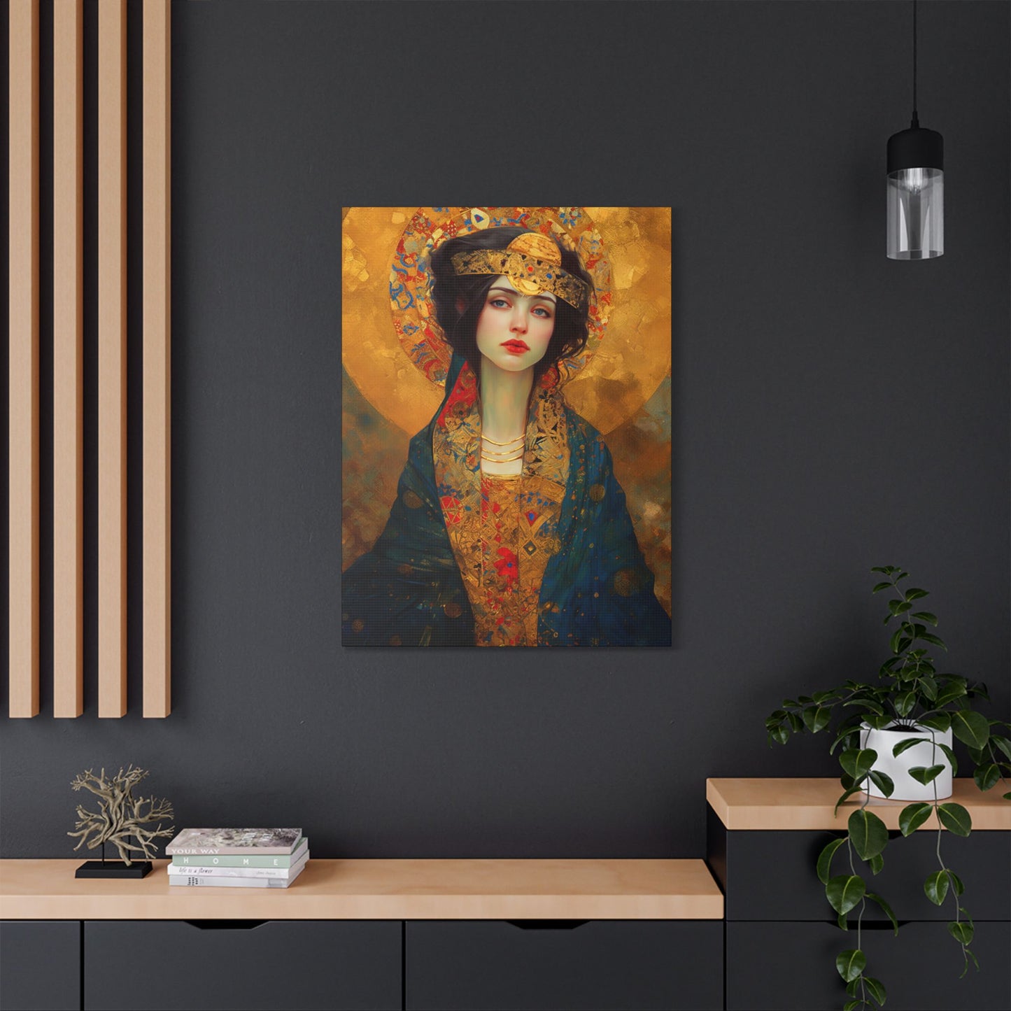 Saint Helena Canvas Print - Multiple Sizes - Catholic Home art - Museum Wrapped Canvas - Sanctified Souls Print