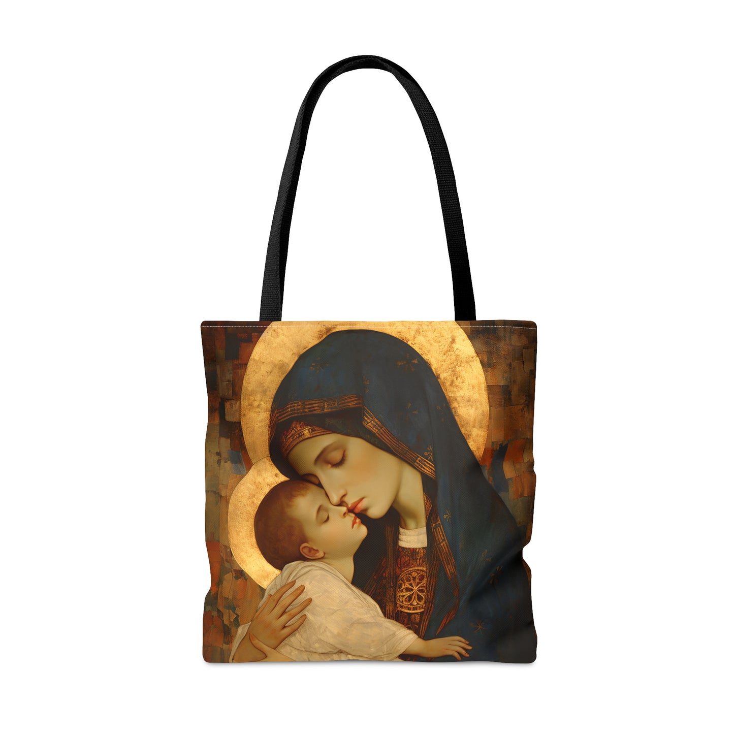 Copy of Mary, Mother of God - Divine Mother Tote Bag - Large Medium Small Faith Art Bag - Catholic Faith Purse - Religious Carry All