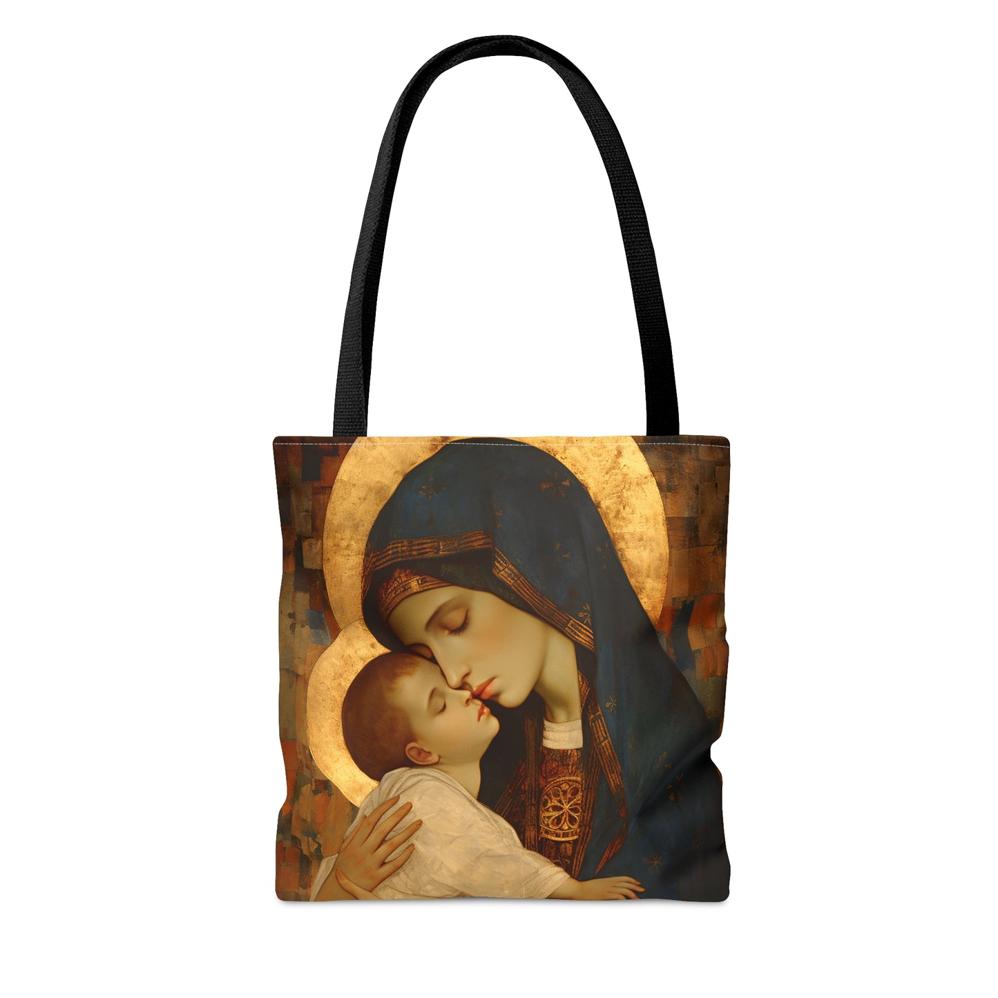 Mary, Mother of God - Divine Mother Tote Bag - Large Medium Small Faith Art Bag - Catholic Faith Purse - Religious Carry All