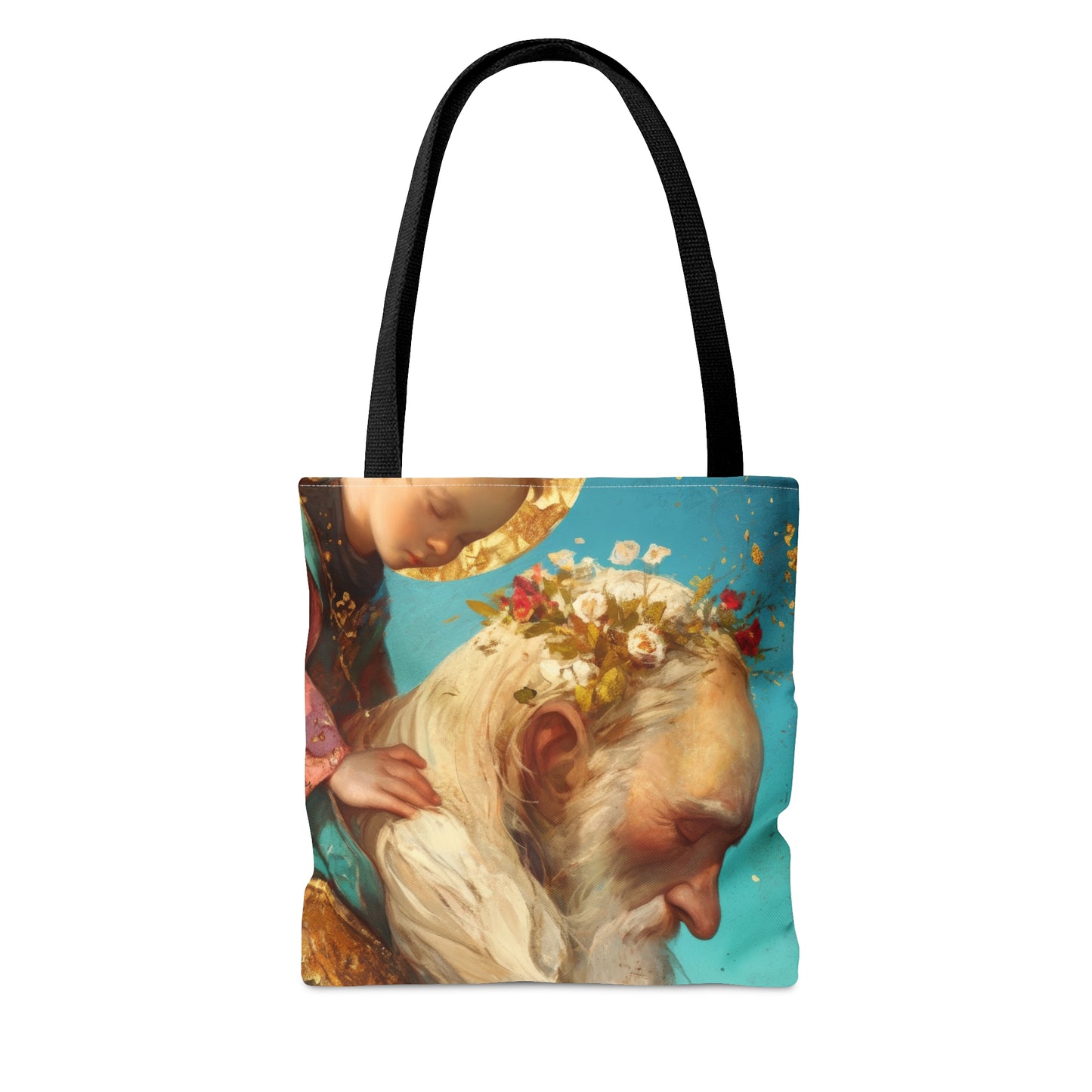 Saint Alexis Falconieri Tote Bag - Large Medium Small Faith Art Bag - Catholic Faith Purse - Religious - Prayer Bag - Devotional