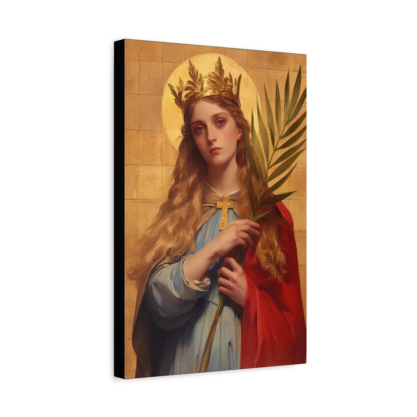 Saint Agrippina - Gallery Wrapped Canvas - Print - Religious Art for your Home - Catholic Art