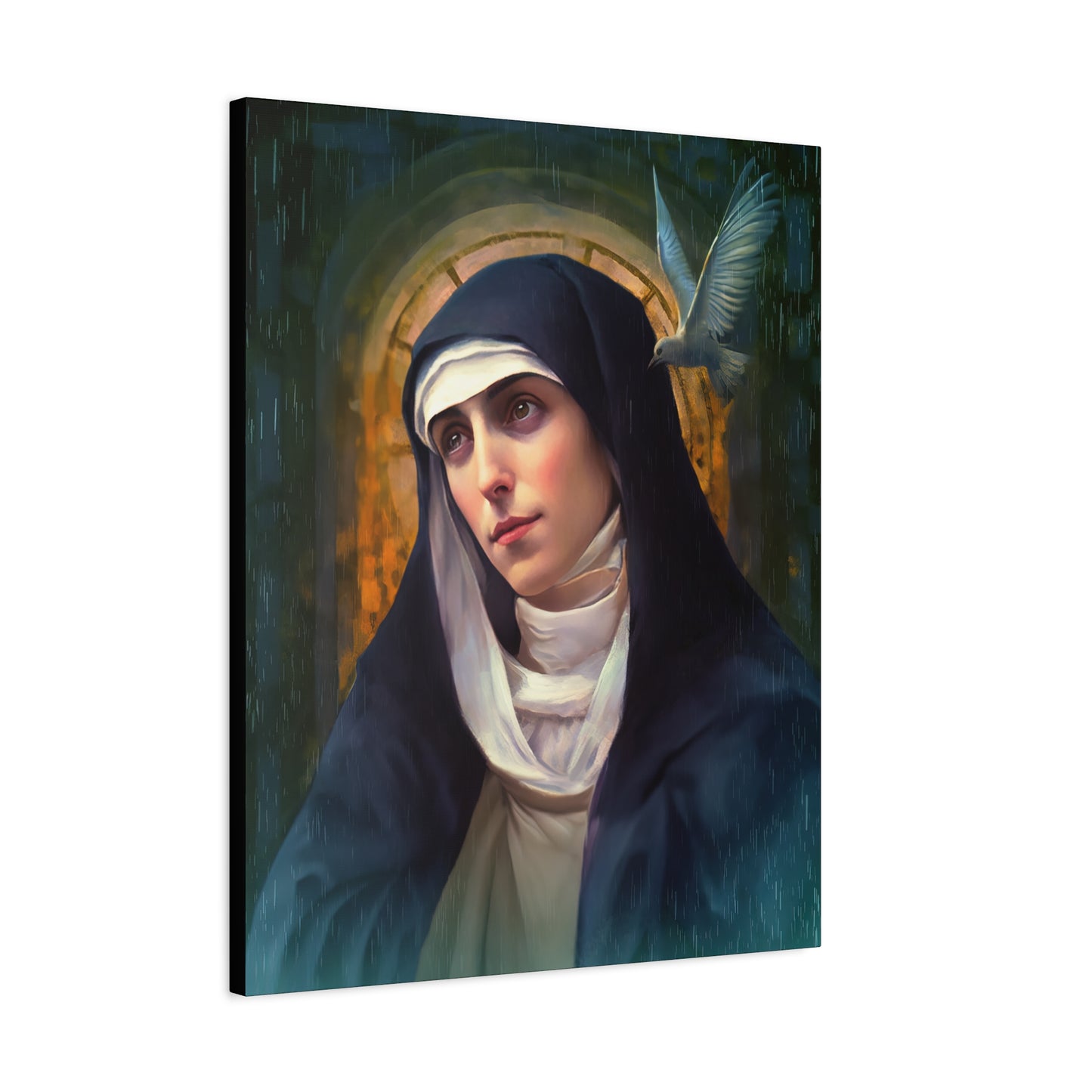 Saint Teresa of Avila - Museum Wrapped Canvas - Sanctified Souls Print - Religious Art for your Home