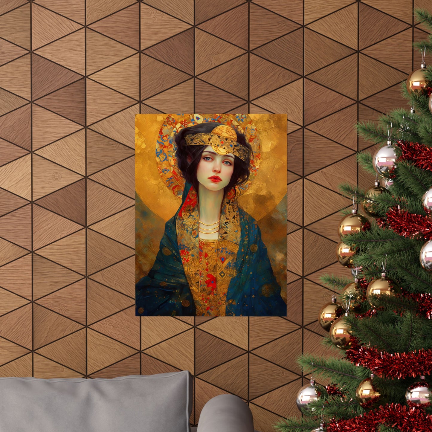 Saint Helena - Sanctified Souls Print - Multiple Sizes - Premium Matte Vertical Posters