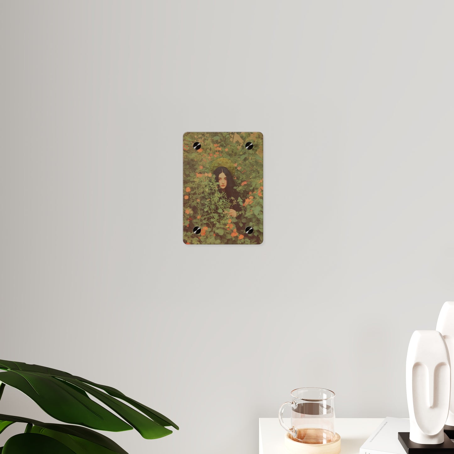 Saint Eve Acrylic Wall Art Panel - Ready to Hang Acrylic Print - Catholic Religious Art - Fine Art Print