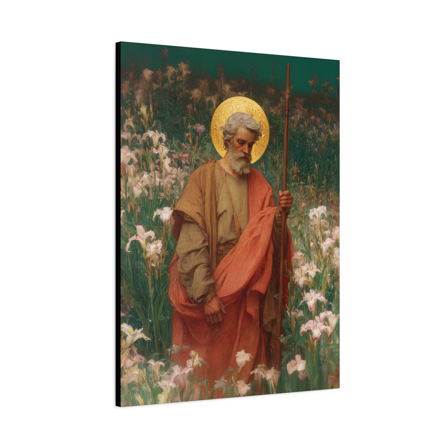 Saint James the Lesser -  Museum Wrapped Canvas - Sanctified Souls Print - Religious Art for your Home - Catholic Patron Saint Art