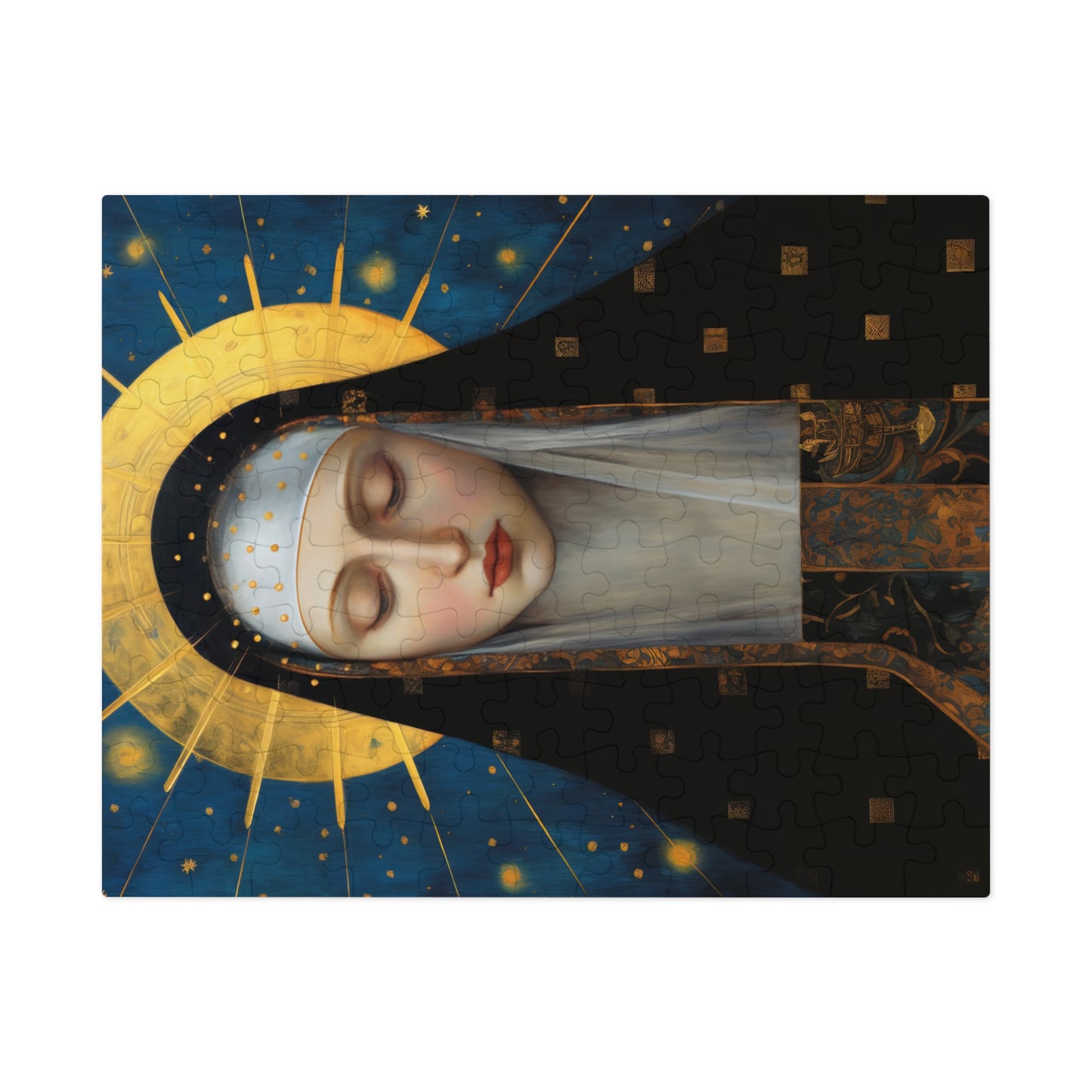 Saint Bridget of Sweden - Puzzle and Keepsake Tin - Religious Jigsaw Puzzle (30, 110, 252, 500,1000-Piece) - Religious Puzzle