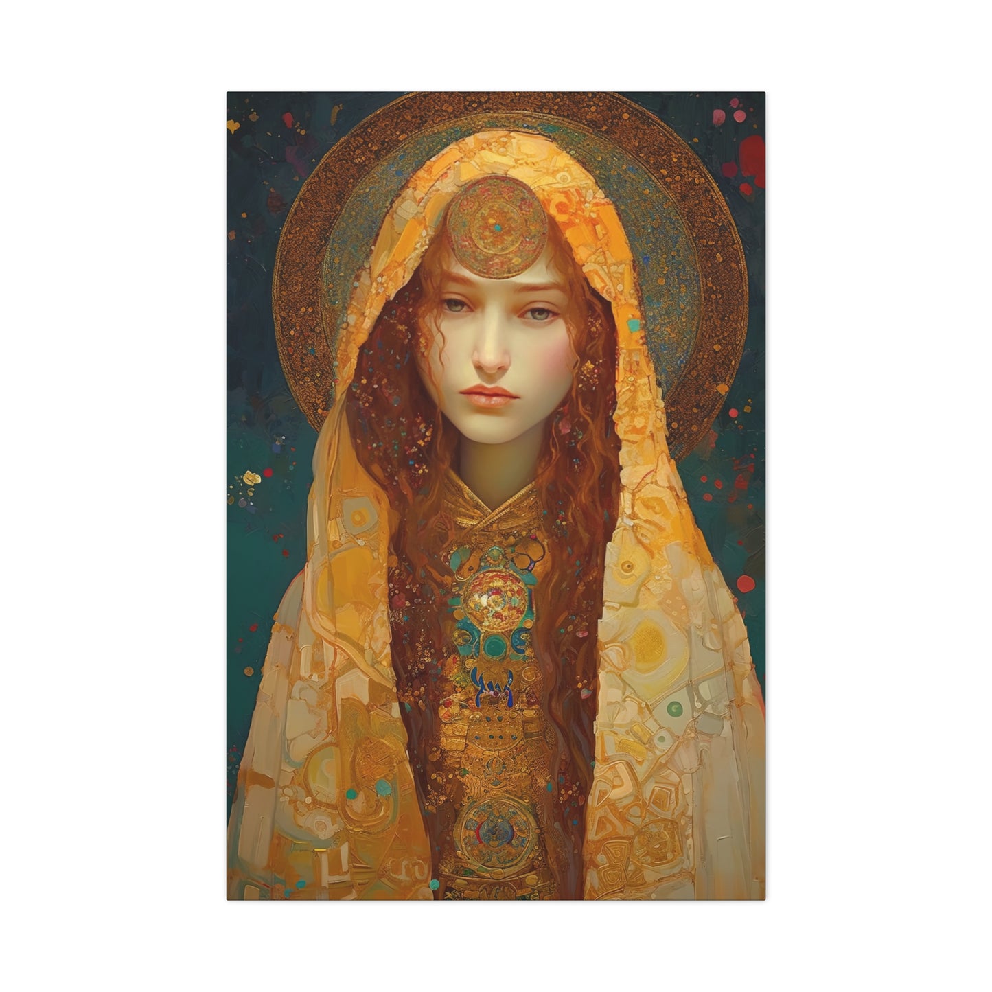 Saint Mary Magdalene Canvas Print - Multiple Sizes - Catholic Home art - Museum Wrapped Canvas - Sanctified Souls Print