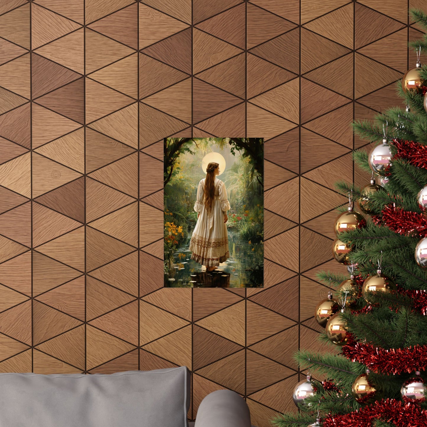 Saint Narcisa de Jesús Martillo Moran - Sanctified Souls Print - Multiple Sizes - Premium Matte Vertical Posters