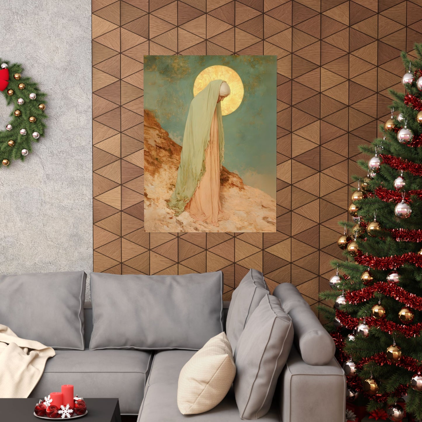 Saint Melania the Elder - Desert Mother - Sanctified Souls Print - Multiple Sizes - Premium Matte Vertical Posters