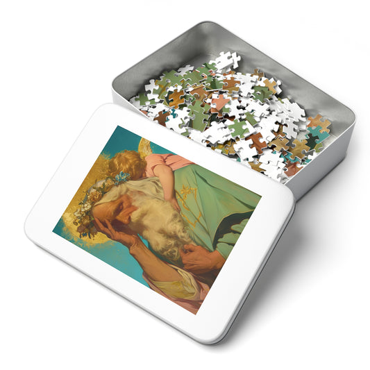 Saint Alexis Falconieri - Puzzle and Keepsake Tin - Religious (30, 110, 252, 500,1000) - Religious Puzzle - Gifts for Catholics