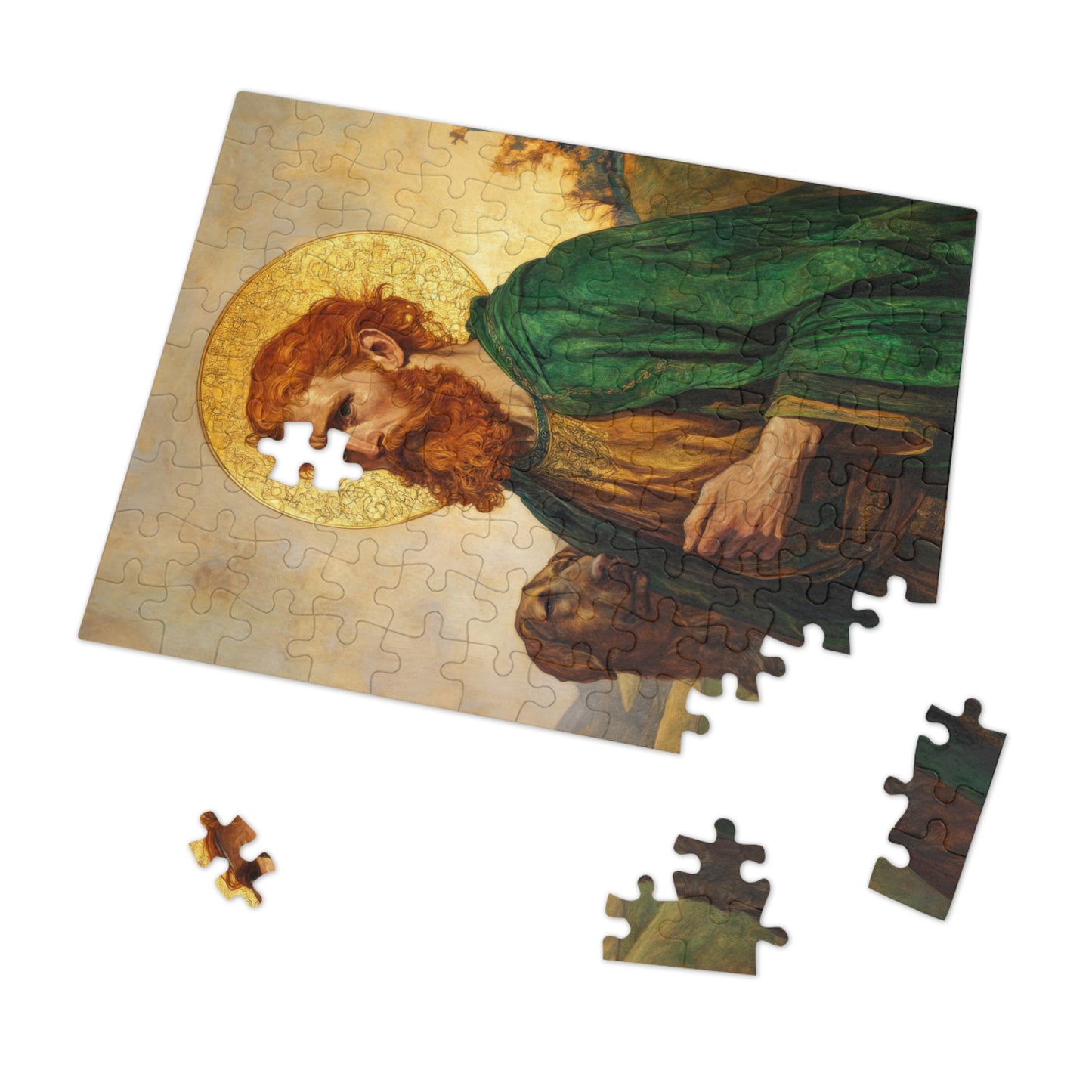 Saint Andrew the Scot - Puzzle and Keepsake Tin - Religious (30, 110, 252, 500,1000) - Religious Puzzle - Gifts for Catholic Families