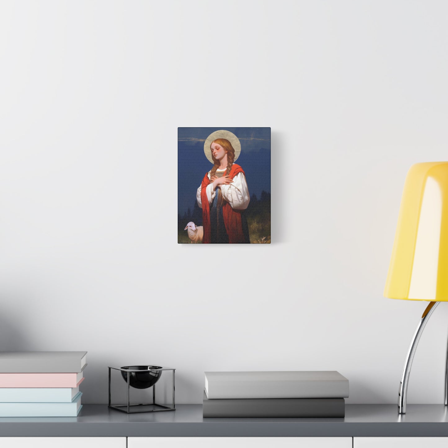 Saint Genevieve - Gallery Wrapped Canvas - Print - Religious Art for your Home - Catholic Art