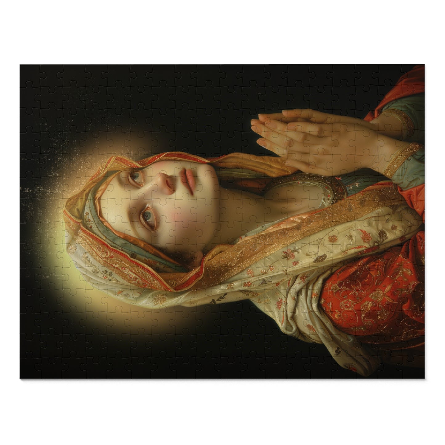 Saint Regina - Puzzle and Keepsake Tin - Religious (30, 110, 252, 500,1000) - Religious Puzzle - Gifts for Catholic Families - Saints