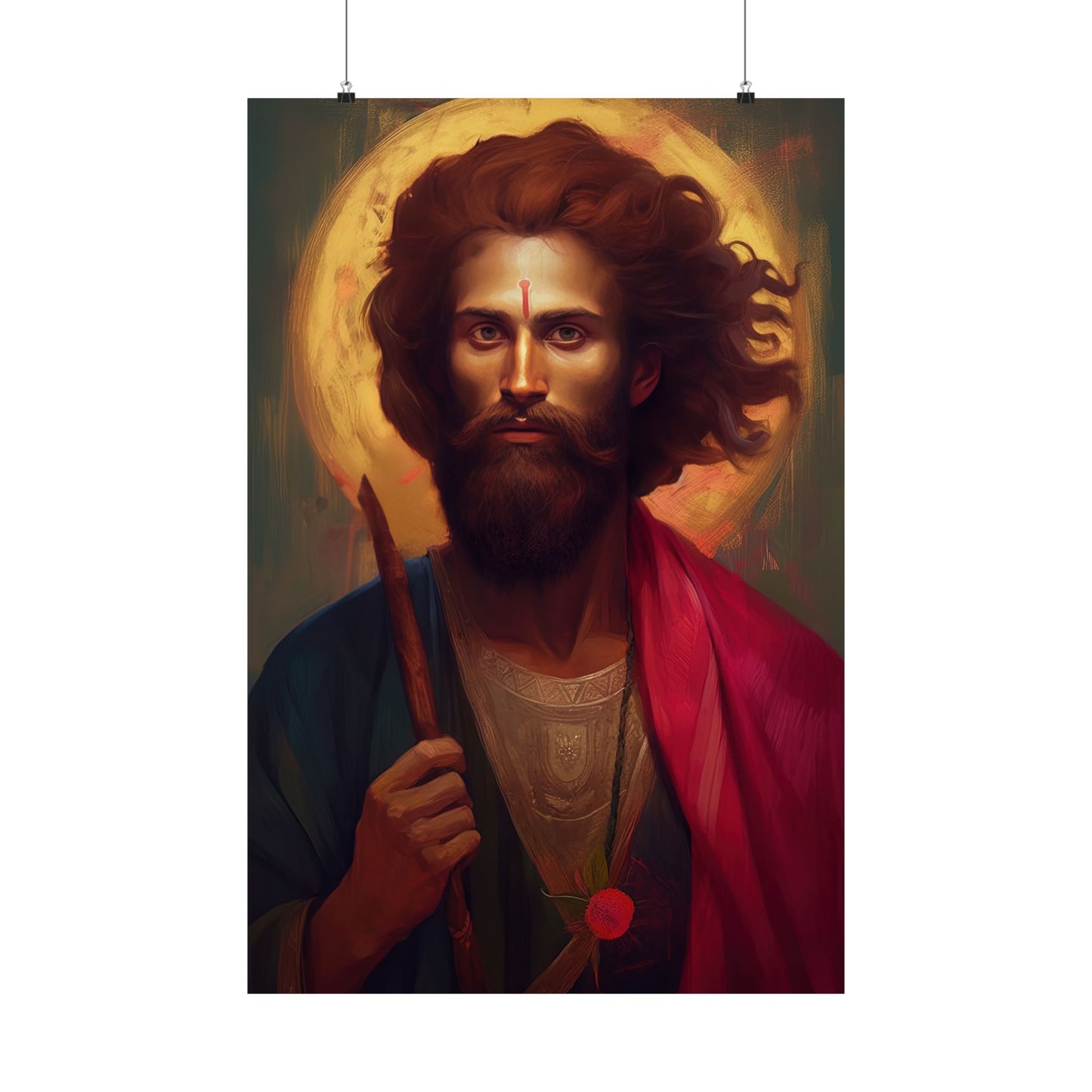 Saint James the Lesser - Sanctified Souls Print - Multiple Sizes - Premium Matte Vertical Posters