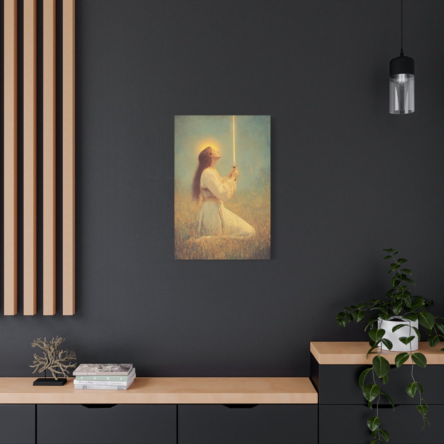 St. Joan of Arc - Catholic Saint Canvas Print