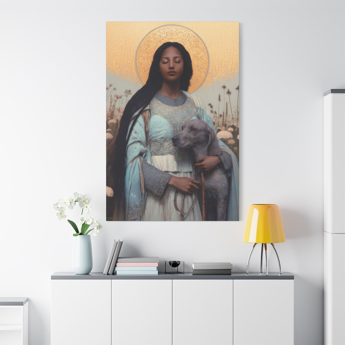 Copy of Saint Tryphon - Gallery Wrapped Canvas - Print - Religious Art for your Home - Catholic Art