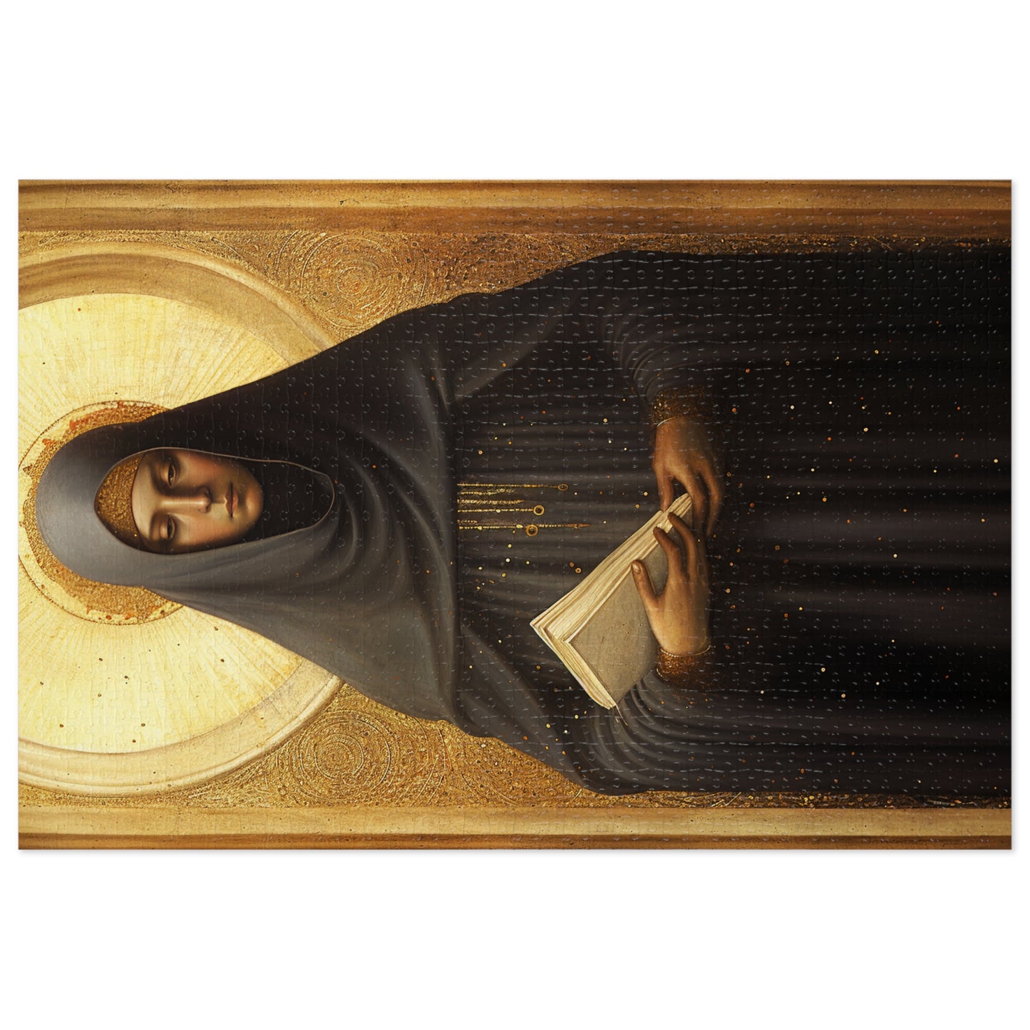 Saint Monica of Hippo - Puzzle and Keepsake Tin - Religious Jigsaw Puzzle (30, 110, 252, 500,1000-Piece) - Religious Puzzle